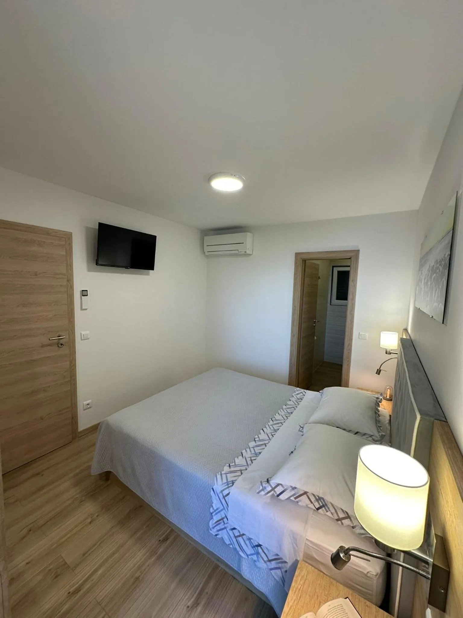 Bed in Apartment Ante