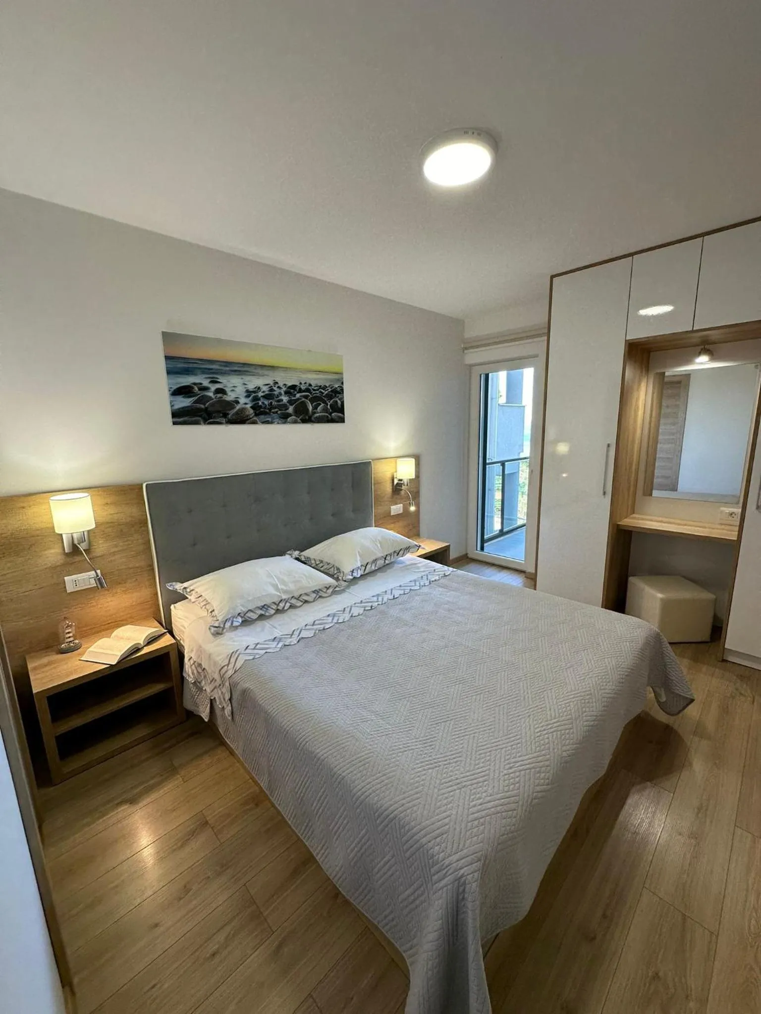 Bed in Apartment Ante