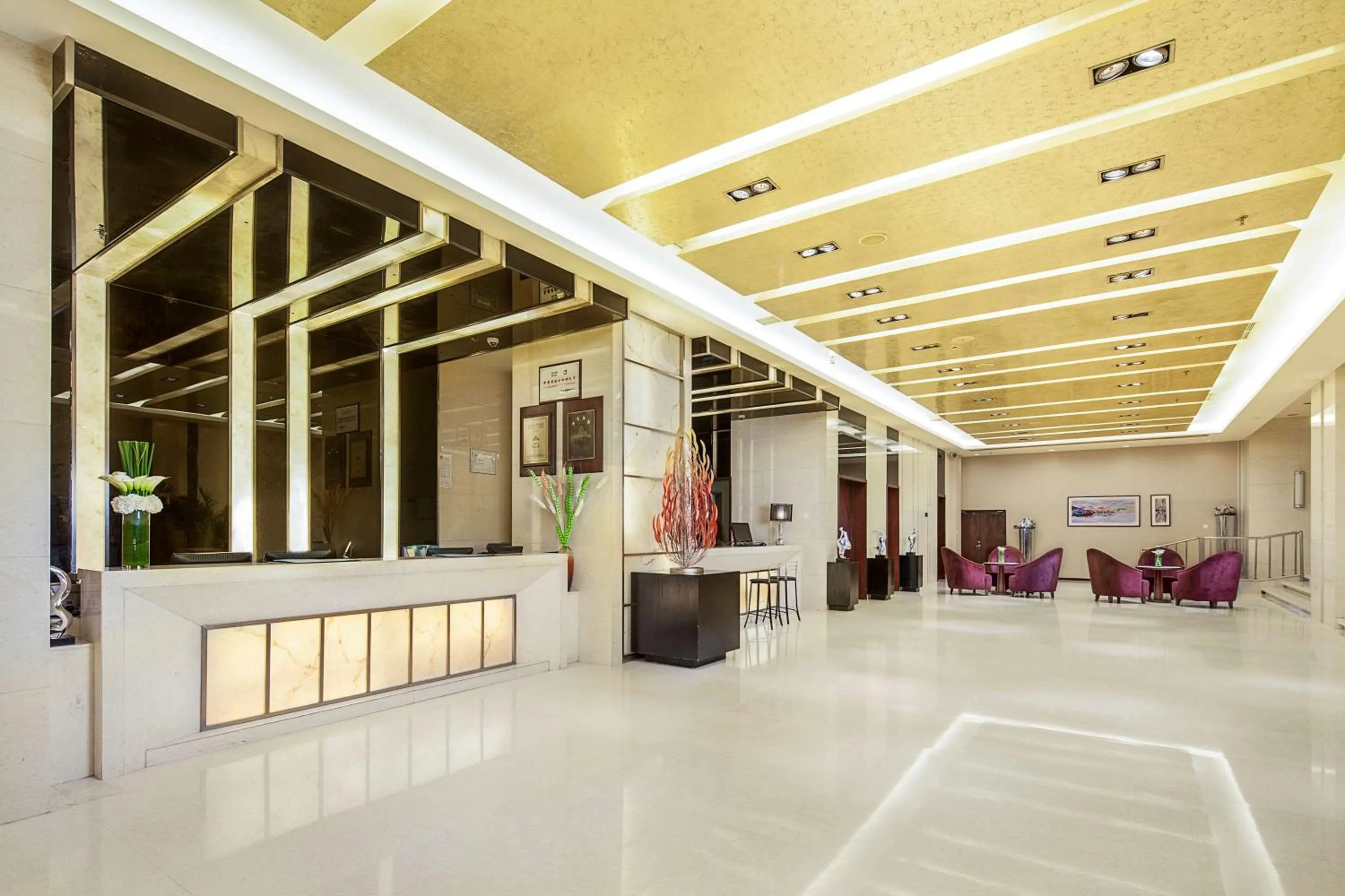 Lobby or reception, Lobby/Reception in Ramada Plaza Shenyang Citycenter