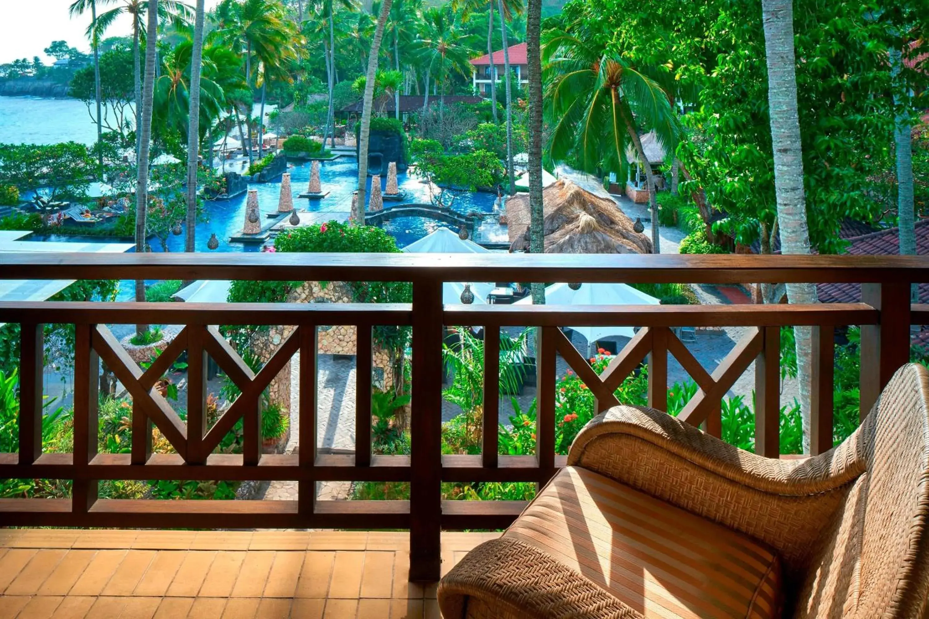 Photo of the whole room, Pool View in Sheraton Senggigi Beach Resort