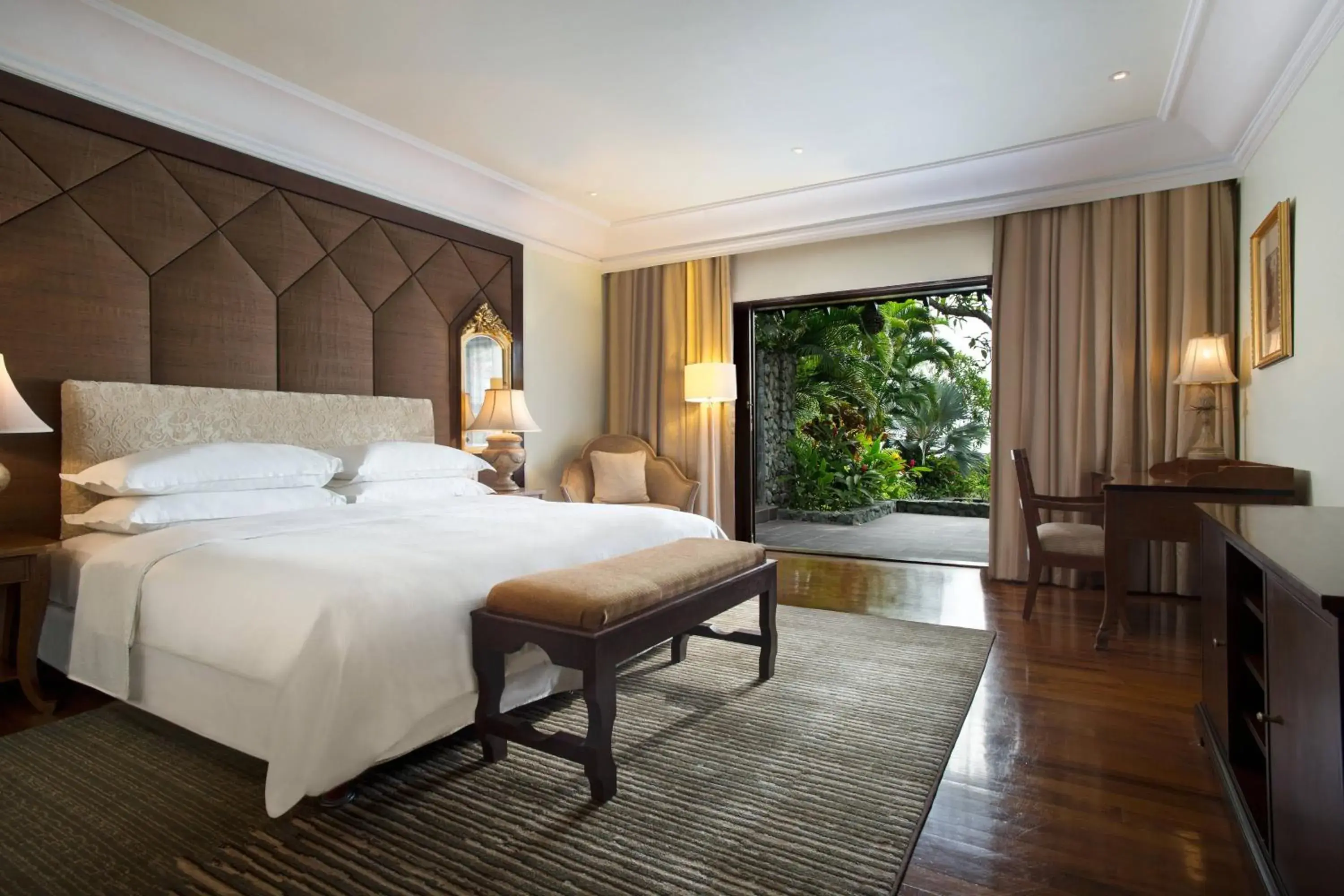 Beach, Bed in Sheraton Senggigi Beach Resort