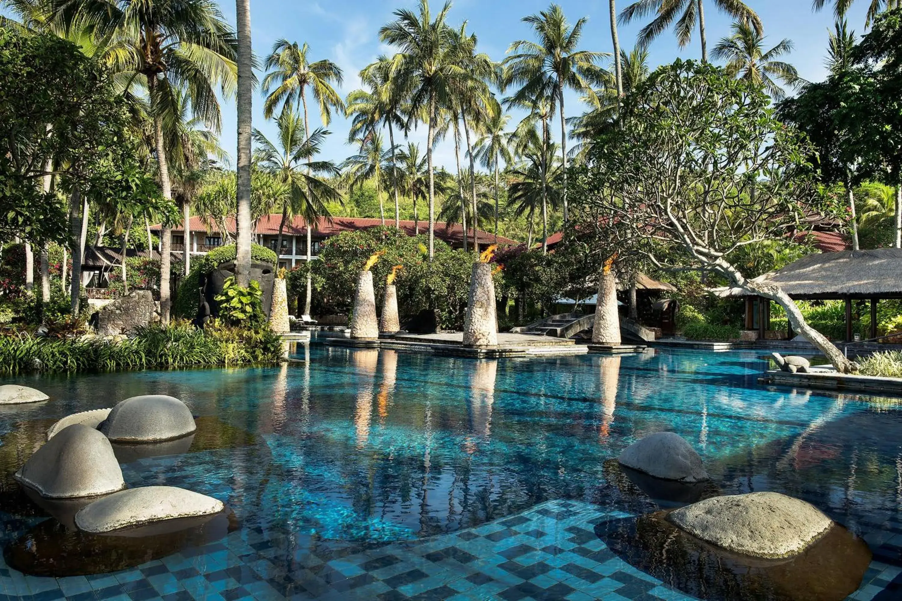 Swimming Pool in Sheraton Senggigi Beach Resort