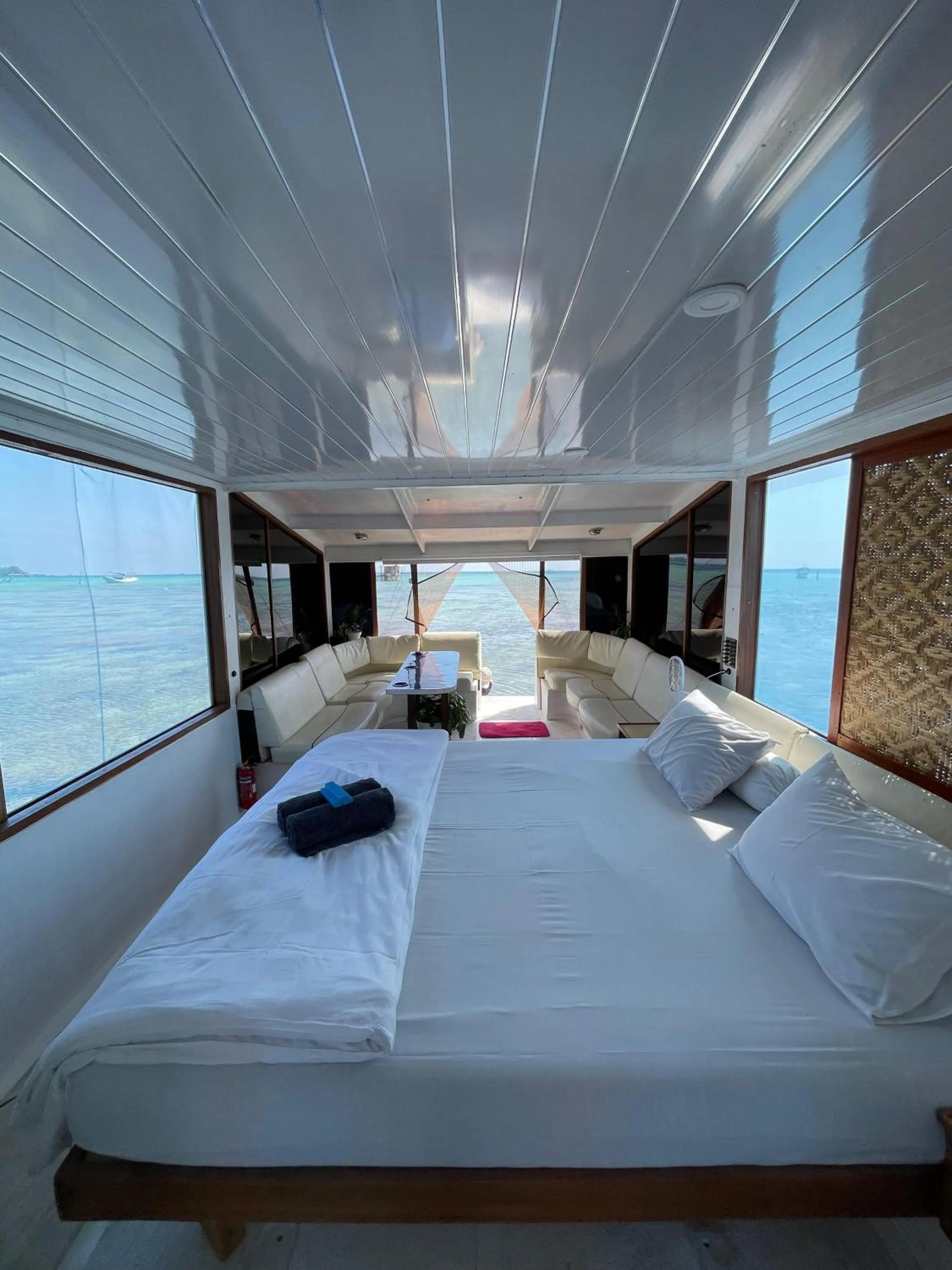 Bed in Omah Alchy Cottages