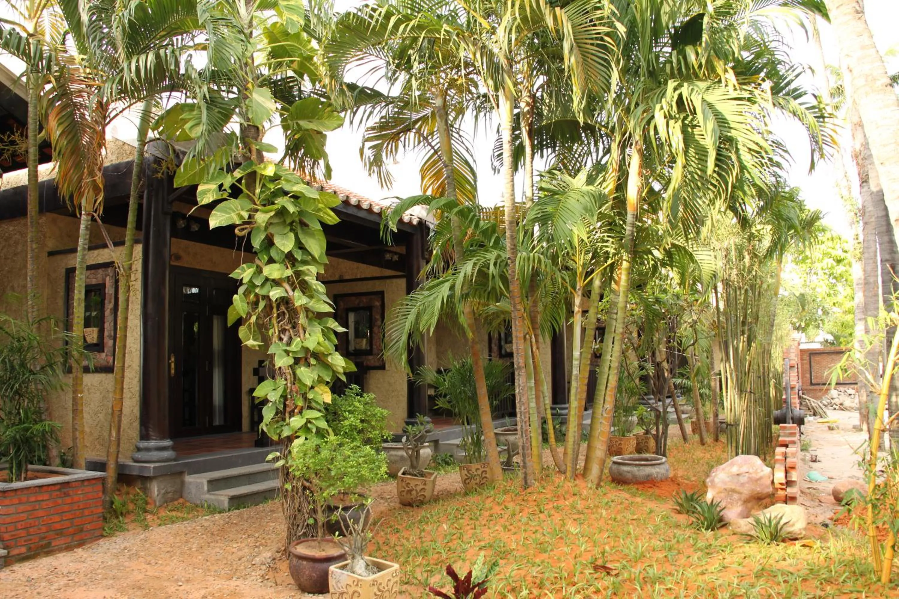 Garden in Lotus Village Resort