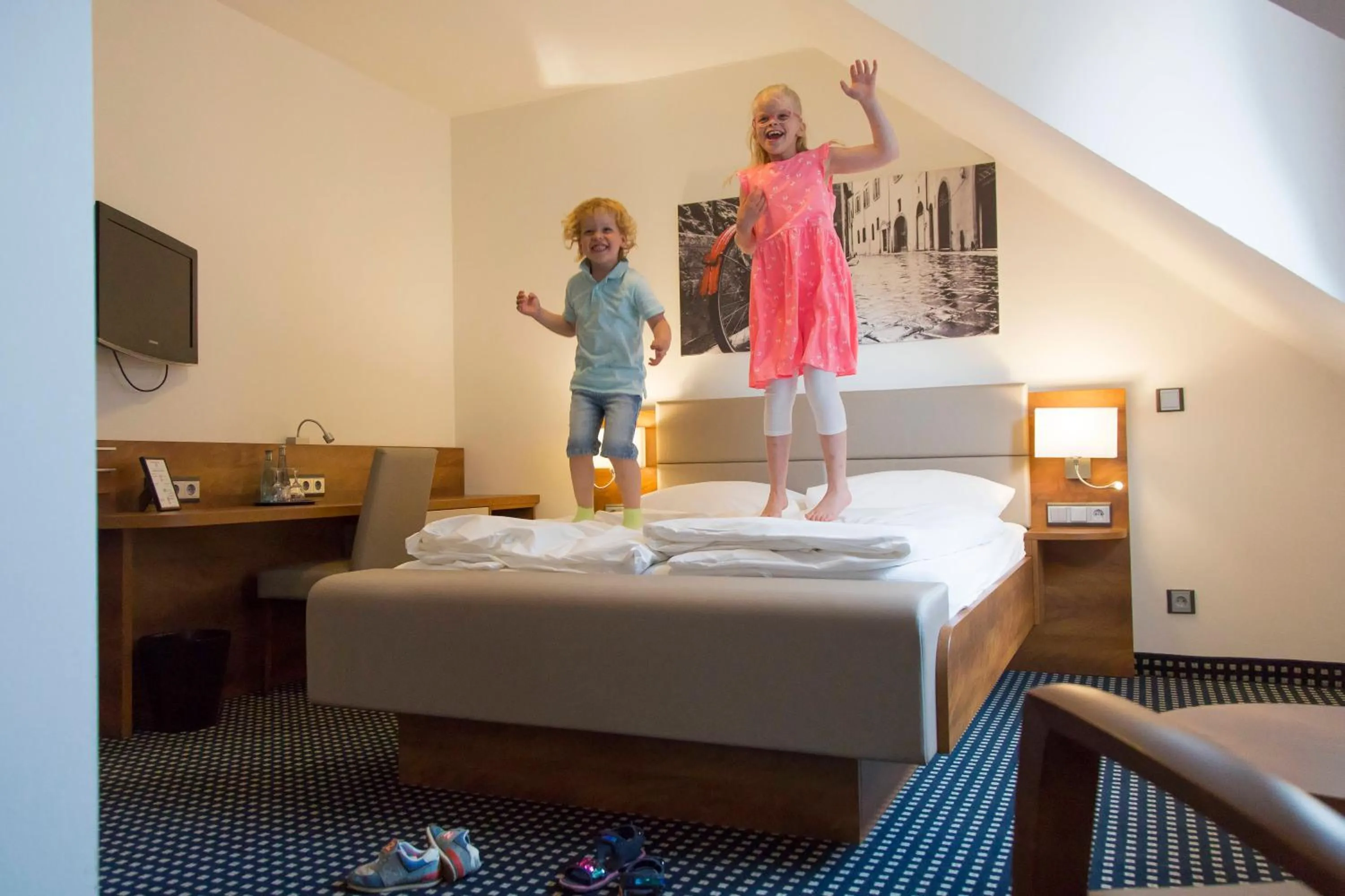 Family, Bed in Hotel Greive