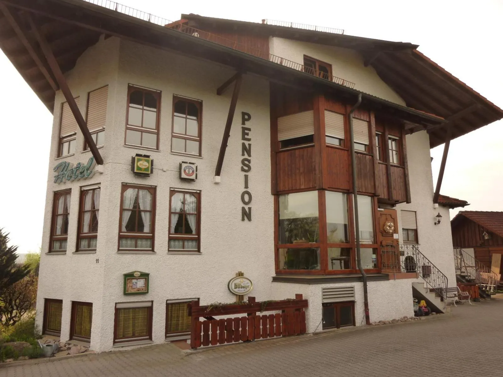 Property building in Hotel Glück