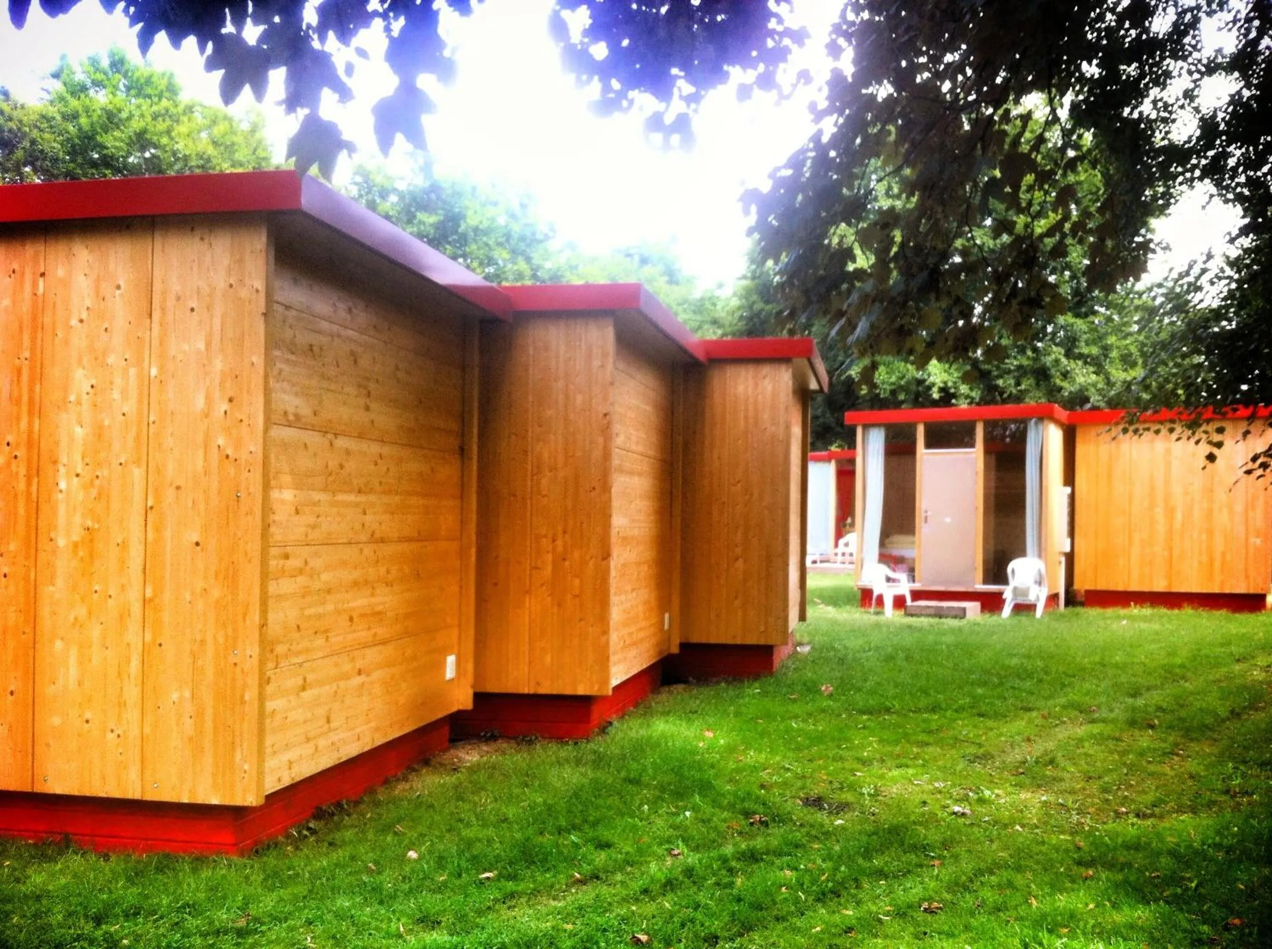 Facade/entrance in EASY Lodges Berlin