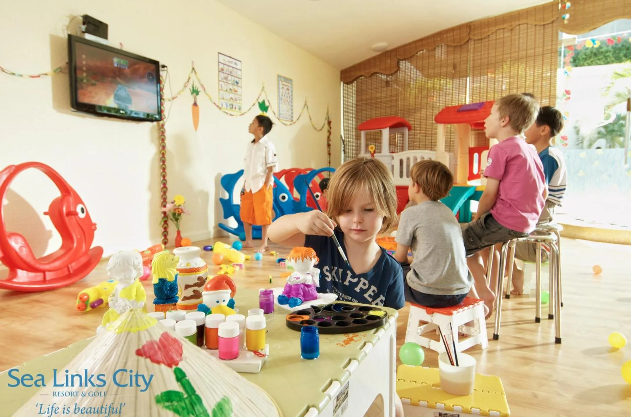 Kids's club in Sea Links Beach Villa