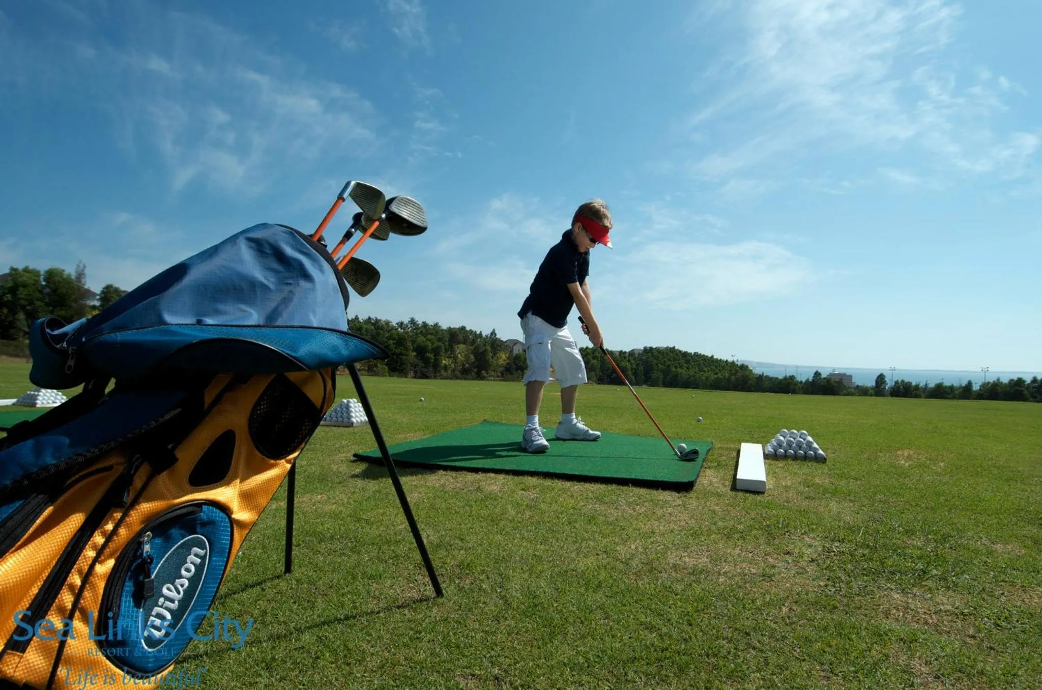 Golfcourse in Sea Links Beach Villa