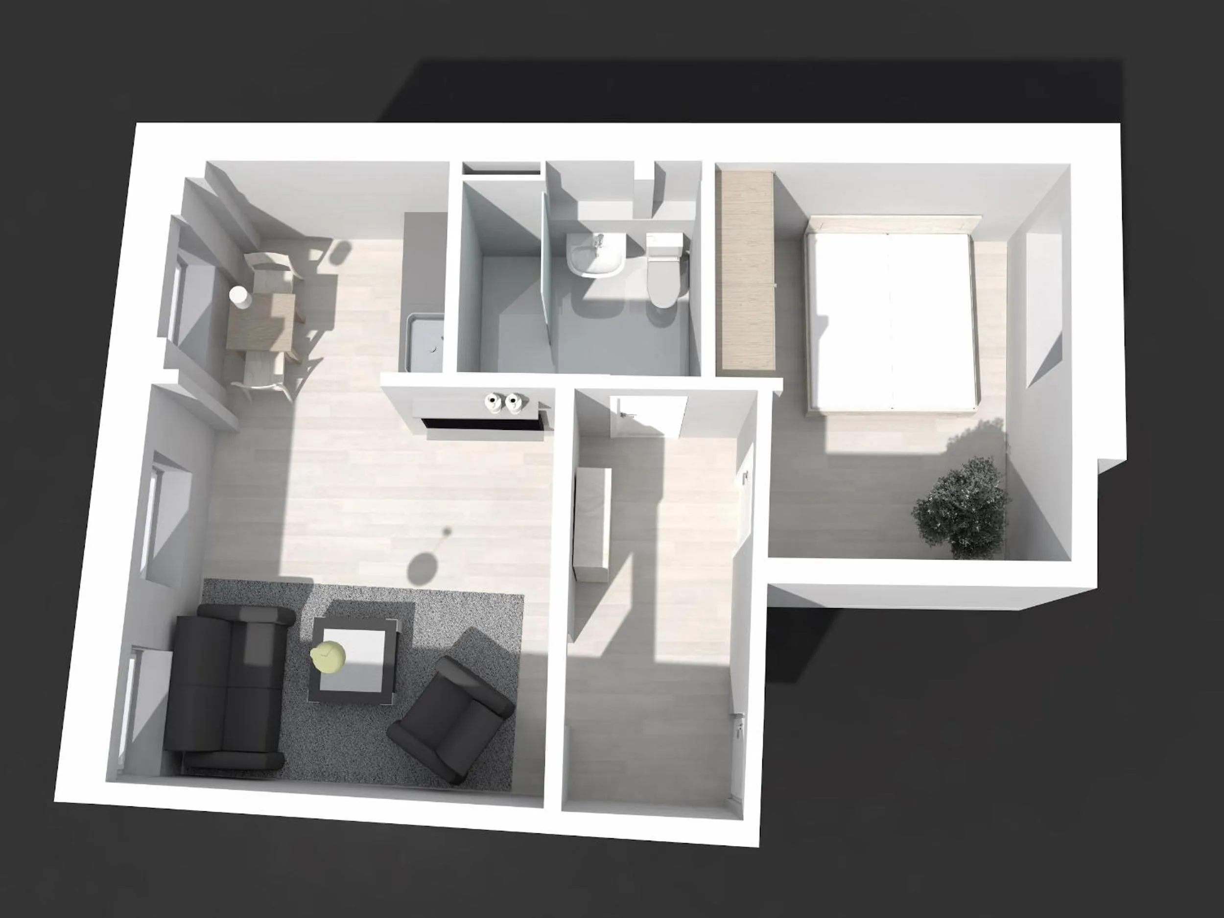 Floor plan in Hotel F-RITZ