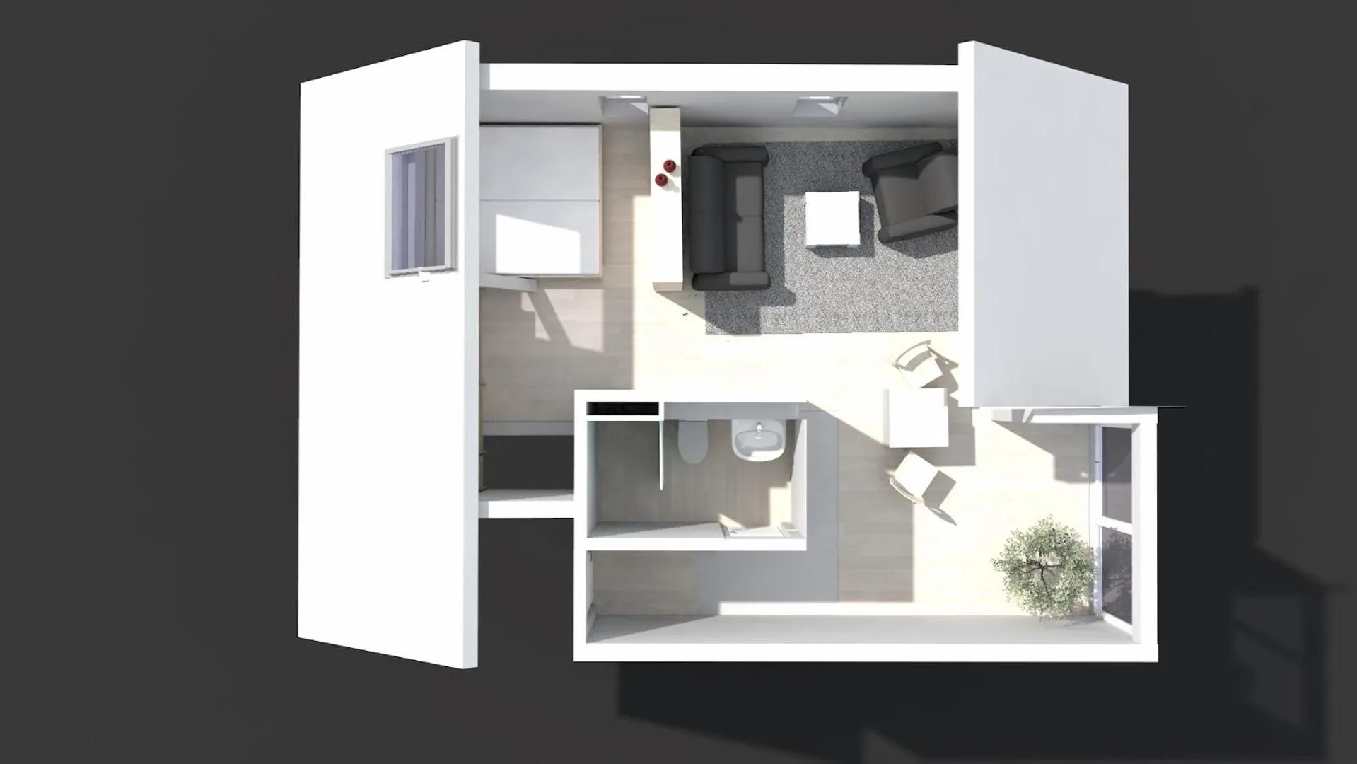 Floor plan in Hotel F-RITZ