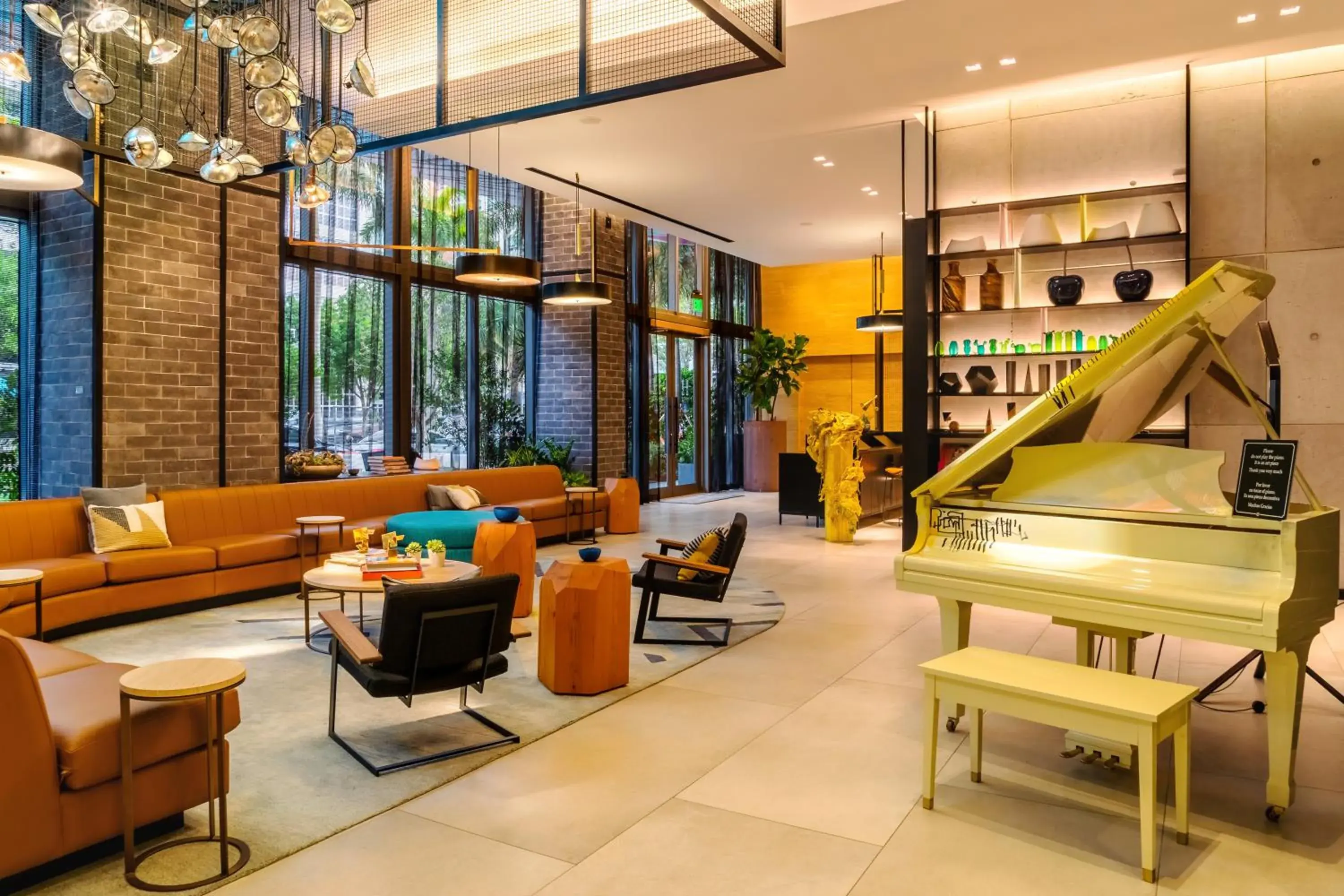 Lobby or reception in Hyde Suites Midtown Miami Lobby or reception in Hyde Suites Midtown Miami