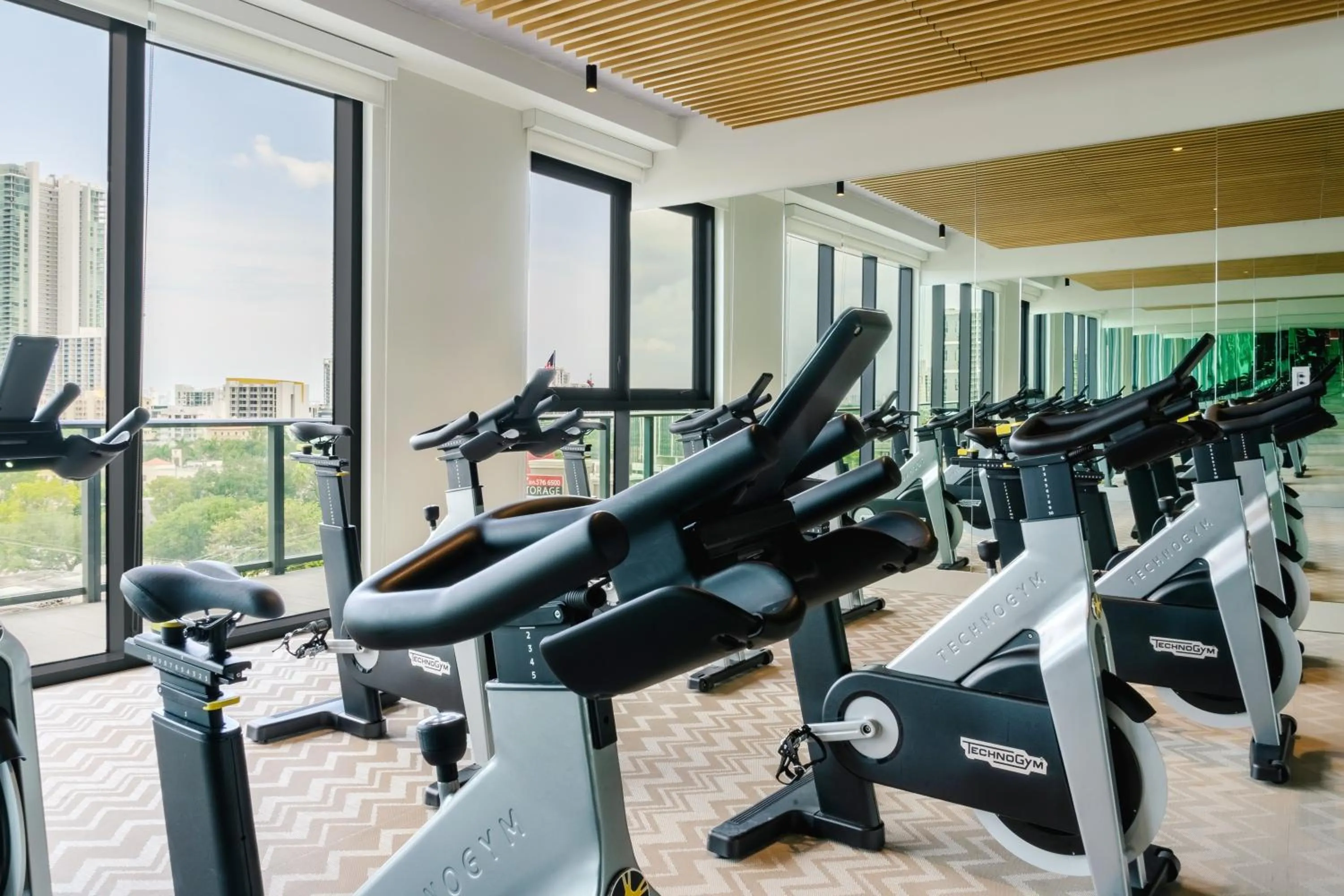 Fitness centre/facilities in Hyde Suites Midtown Miami