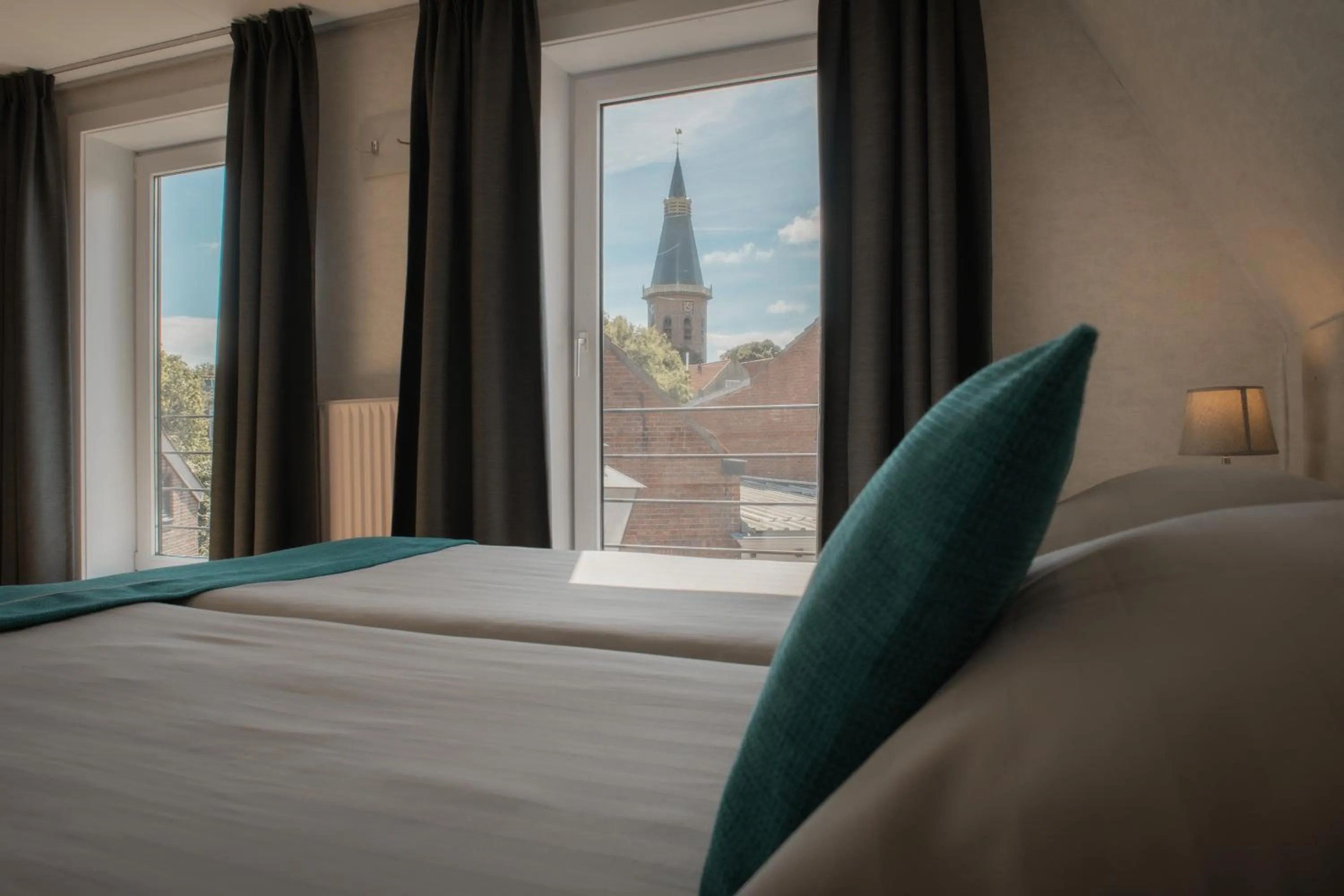 Bedroom, Bed in Hotel Groede