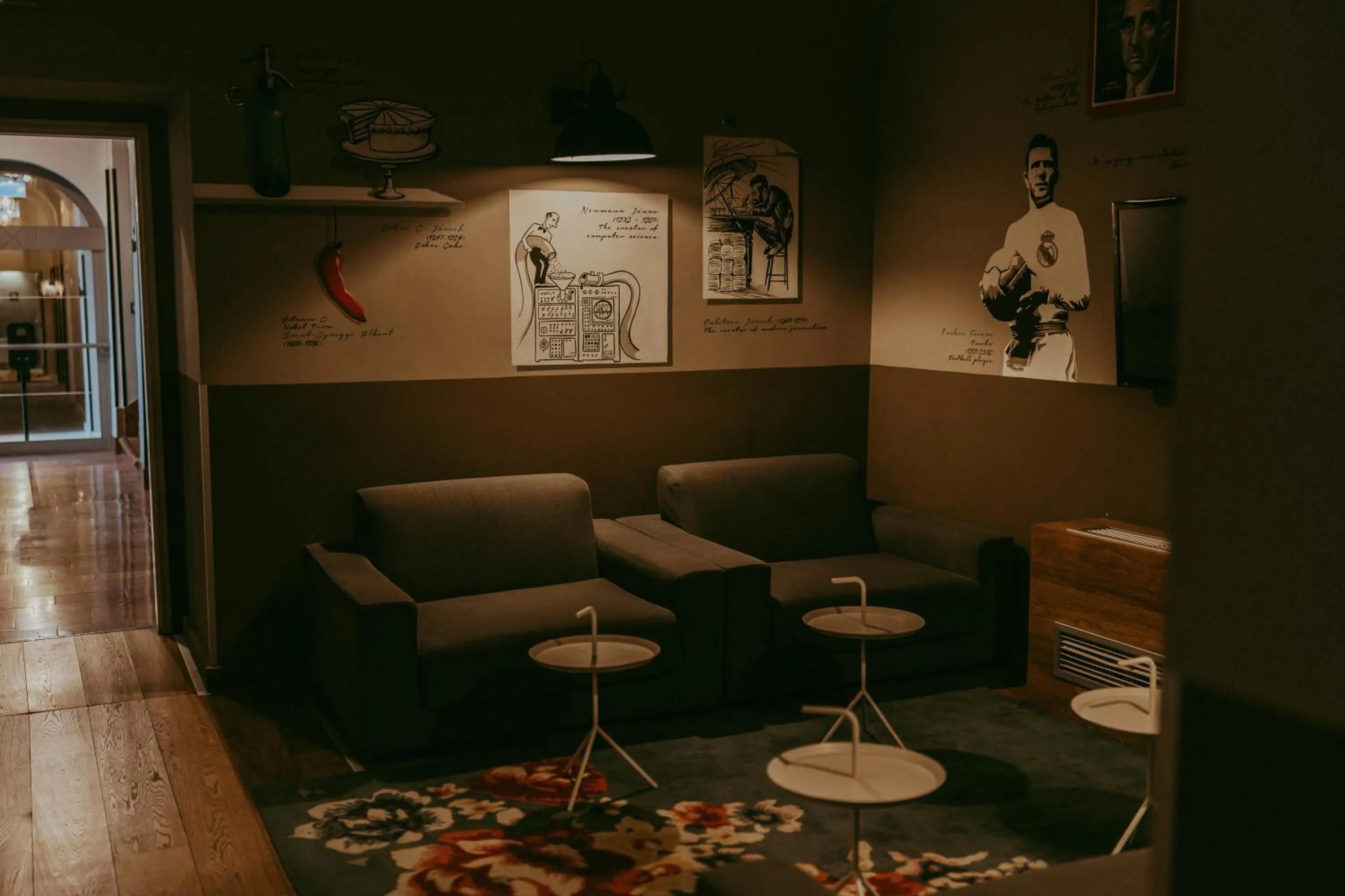 Lounge or bar in Hotel Zenit Budapest Palace