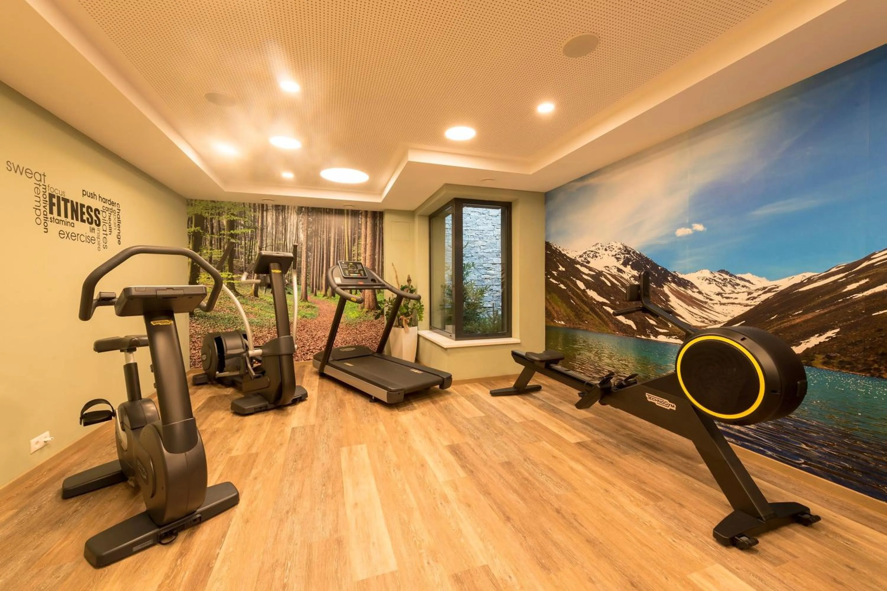 Fitness centre/facilities in Alpinhotel Monte Superior - Silvretta Card Premium Betrieb