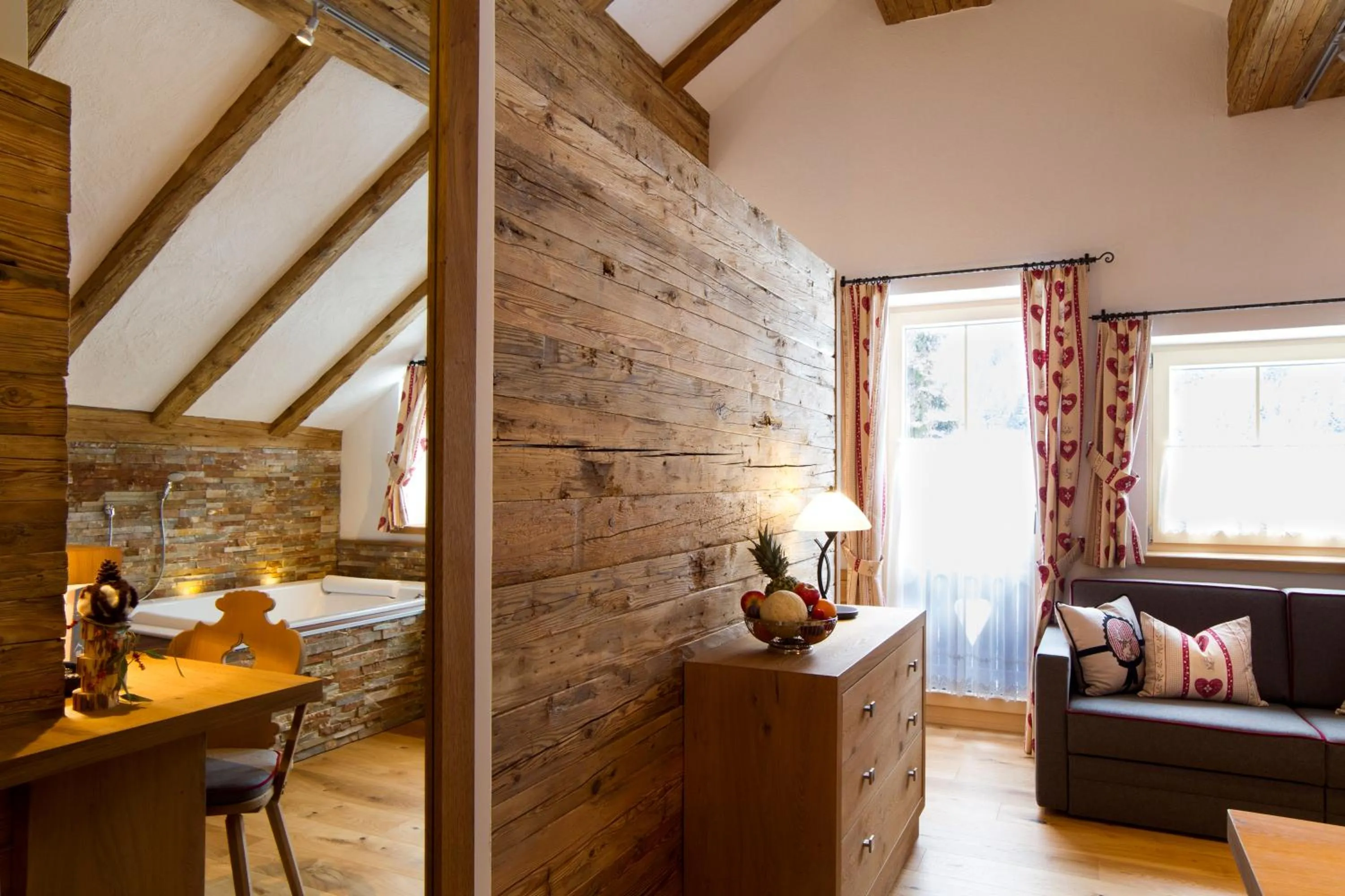 Living room in Alpinhotel Monte Superior - Silvretta Card Premium Betrieb