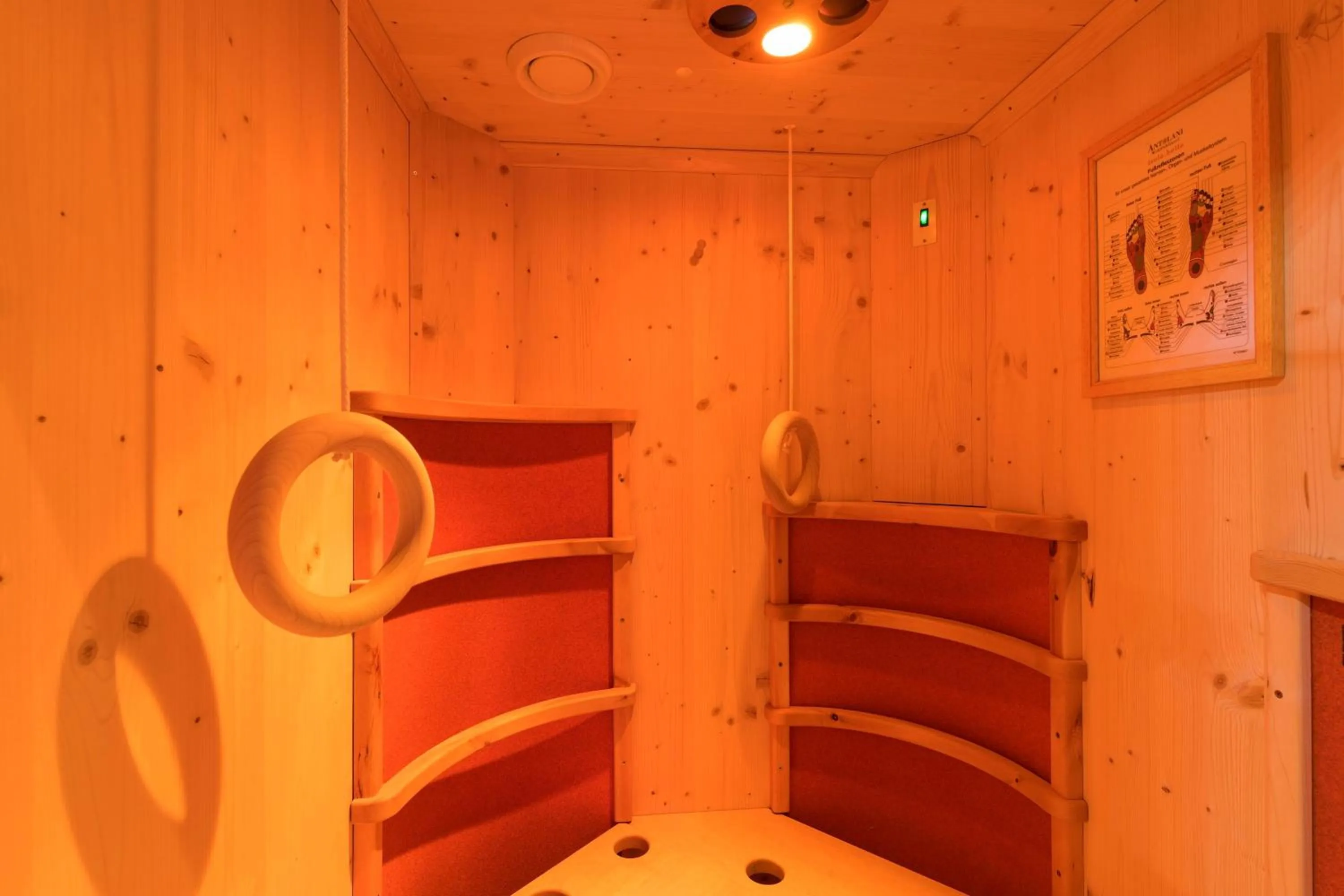 Sauna in Alpinhotel Monte Superior - Silvretta Card Premium Betrieb