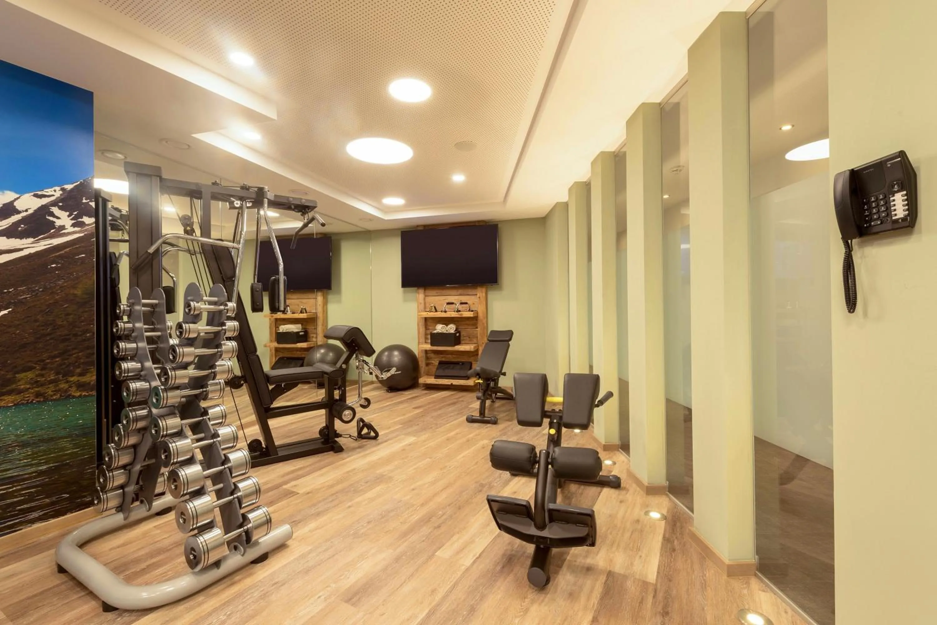 Fitness centre/facilities in Alpinhotel Monte Superior - Silvretta Card Premium Betrieb