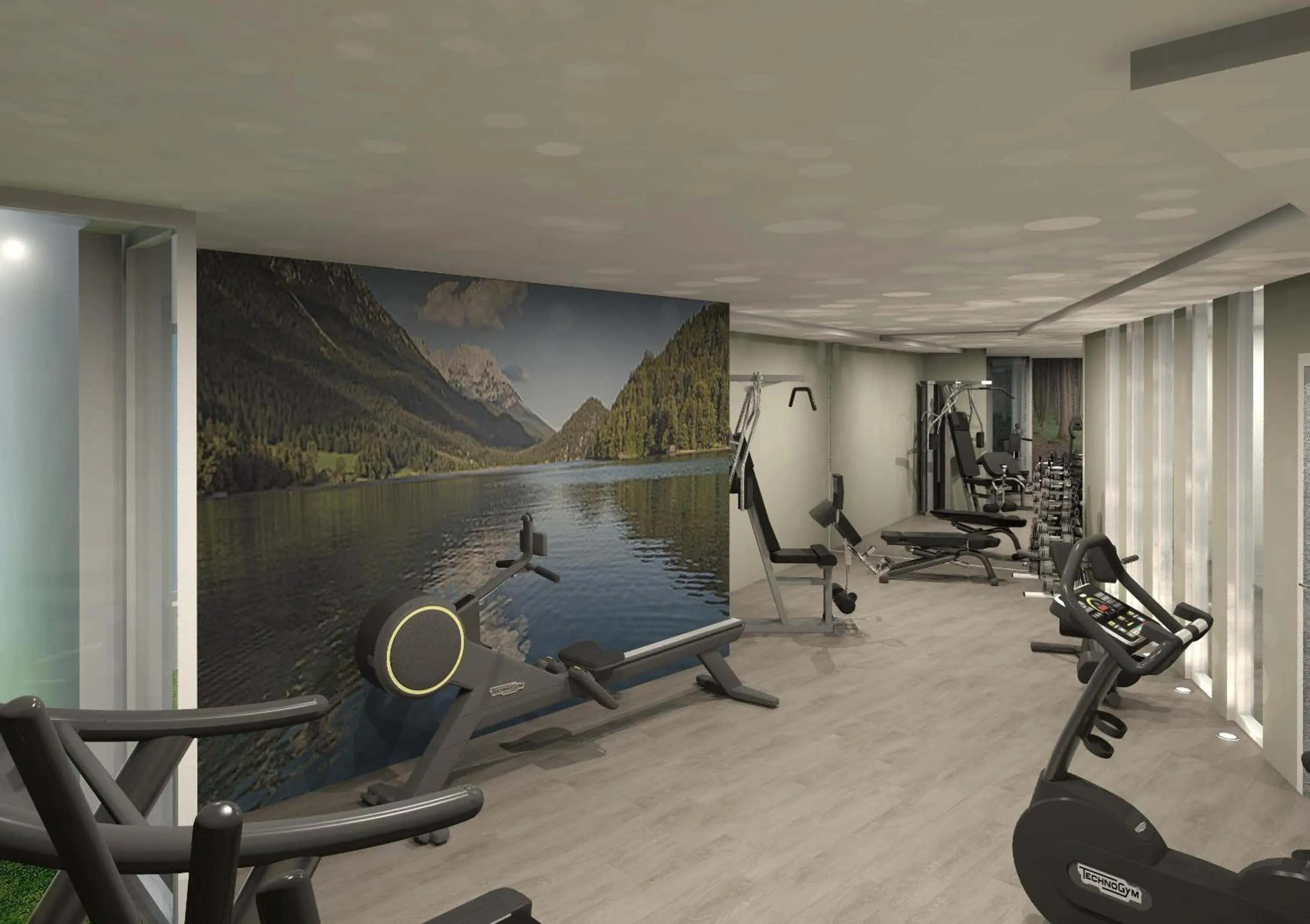 Fitness centre/facilities in Alpinhotel Monte Superior - Silvretta Card Premium Betrieb