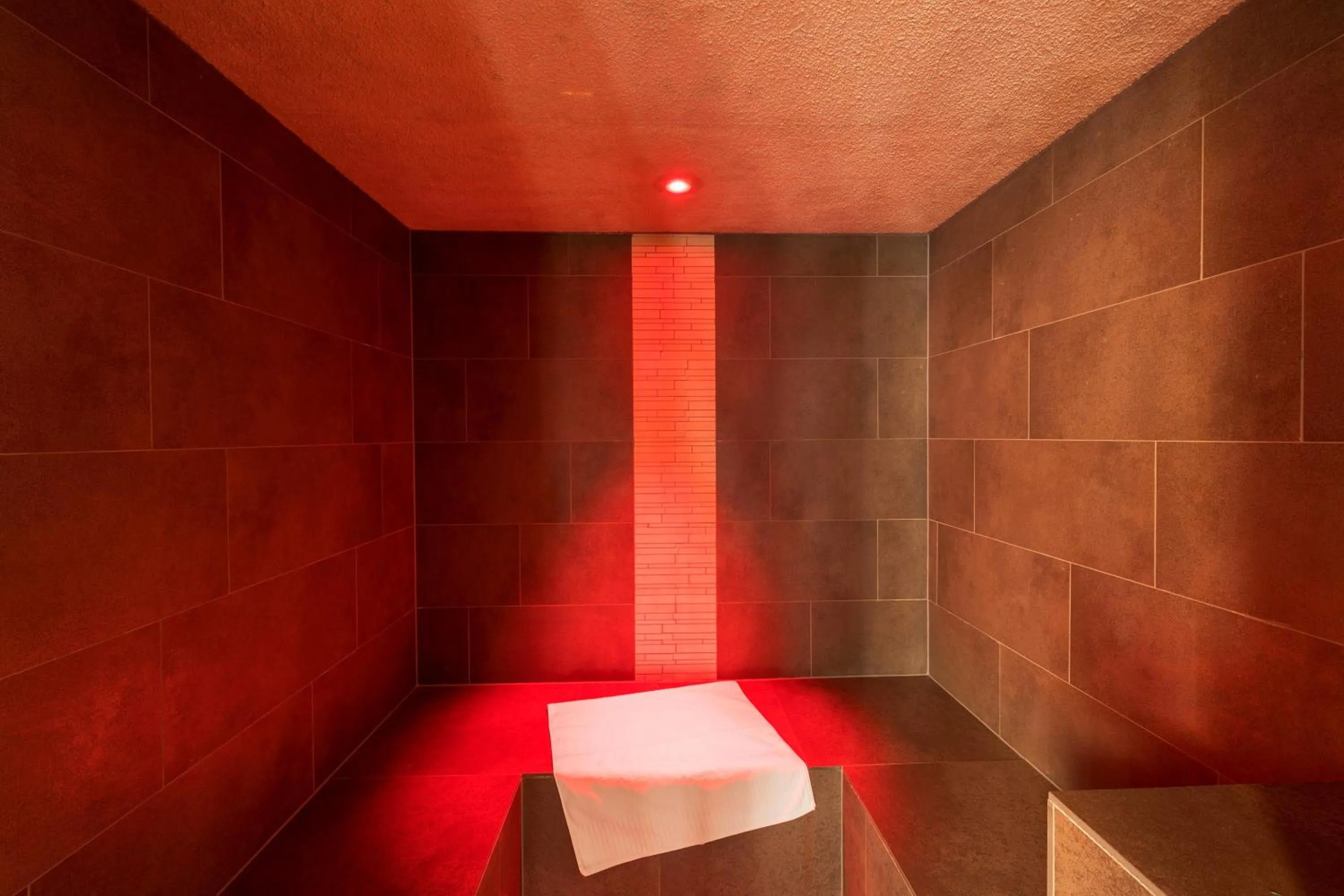 Sauna in Alpinhotel Monte Superior - Silvretta Card Premium Betrieb