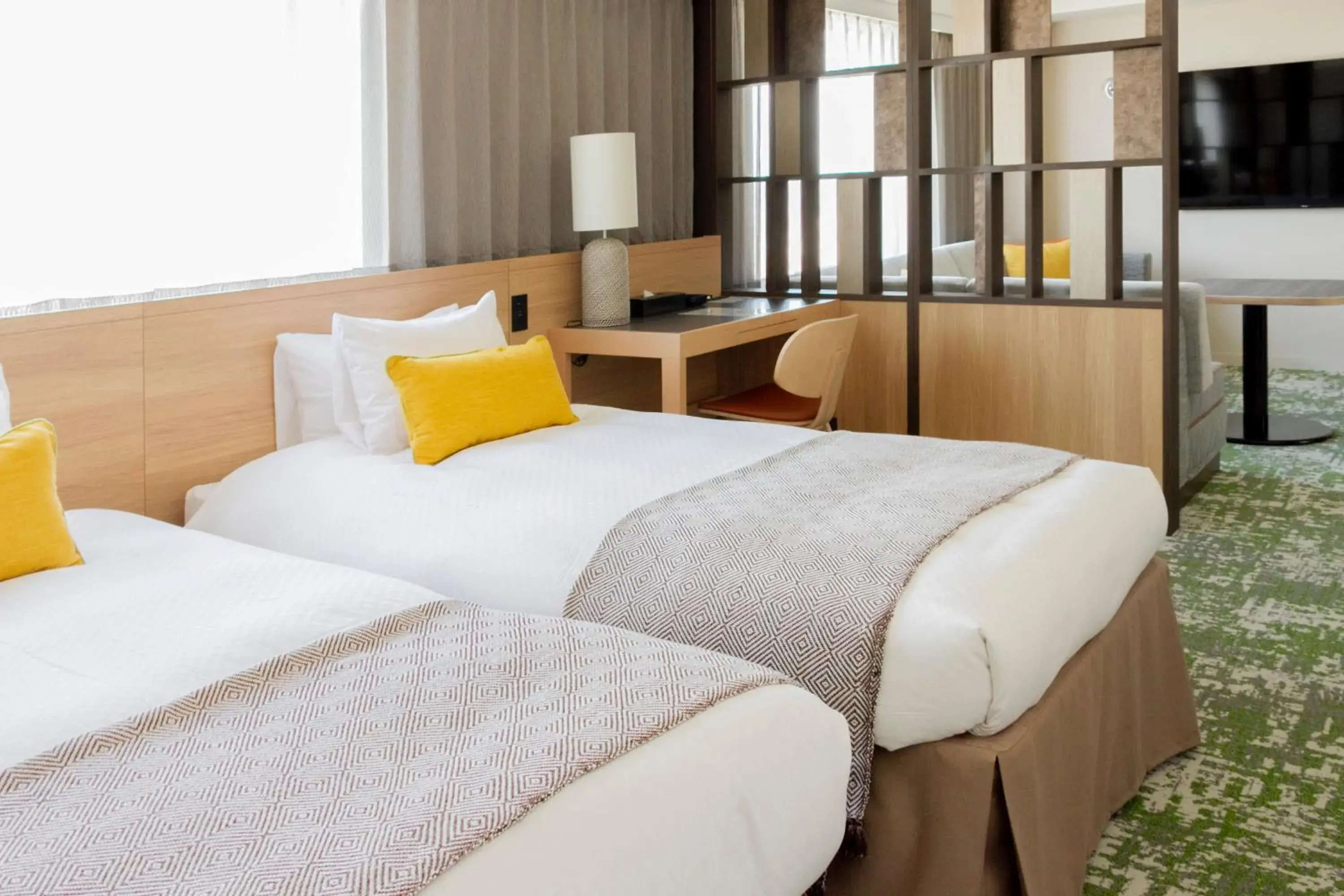 Bed in Hotel Terrace the Garden Mito Bed in Hotel Terrace the Garden Mito