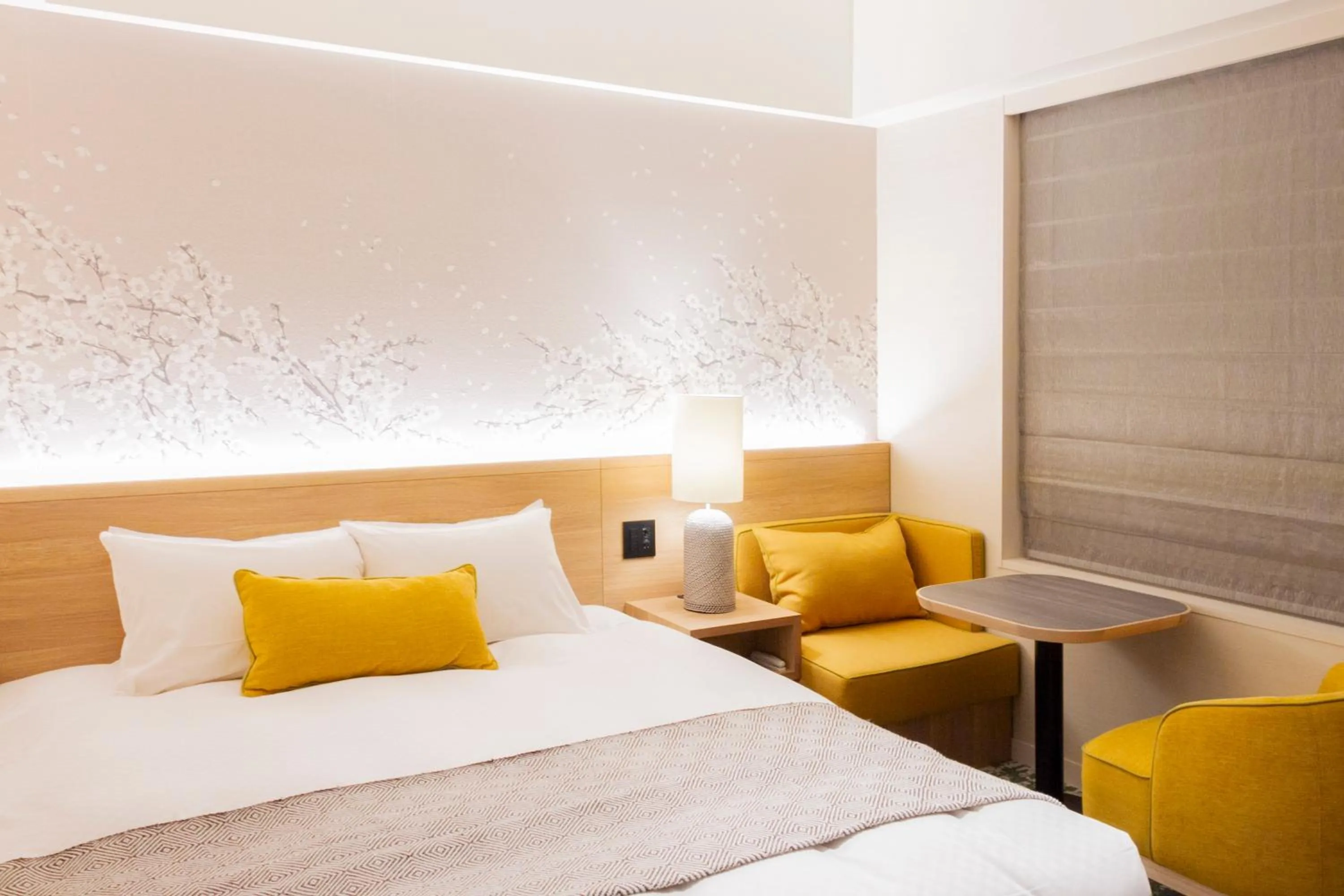 Bed in Hotel Terrace the Garden Mito