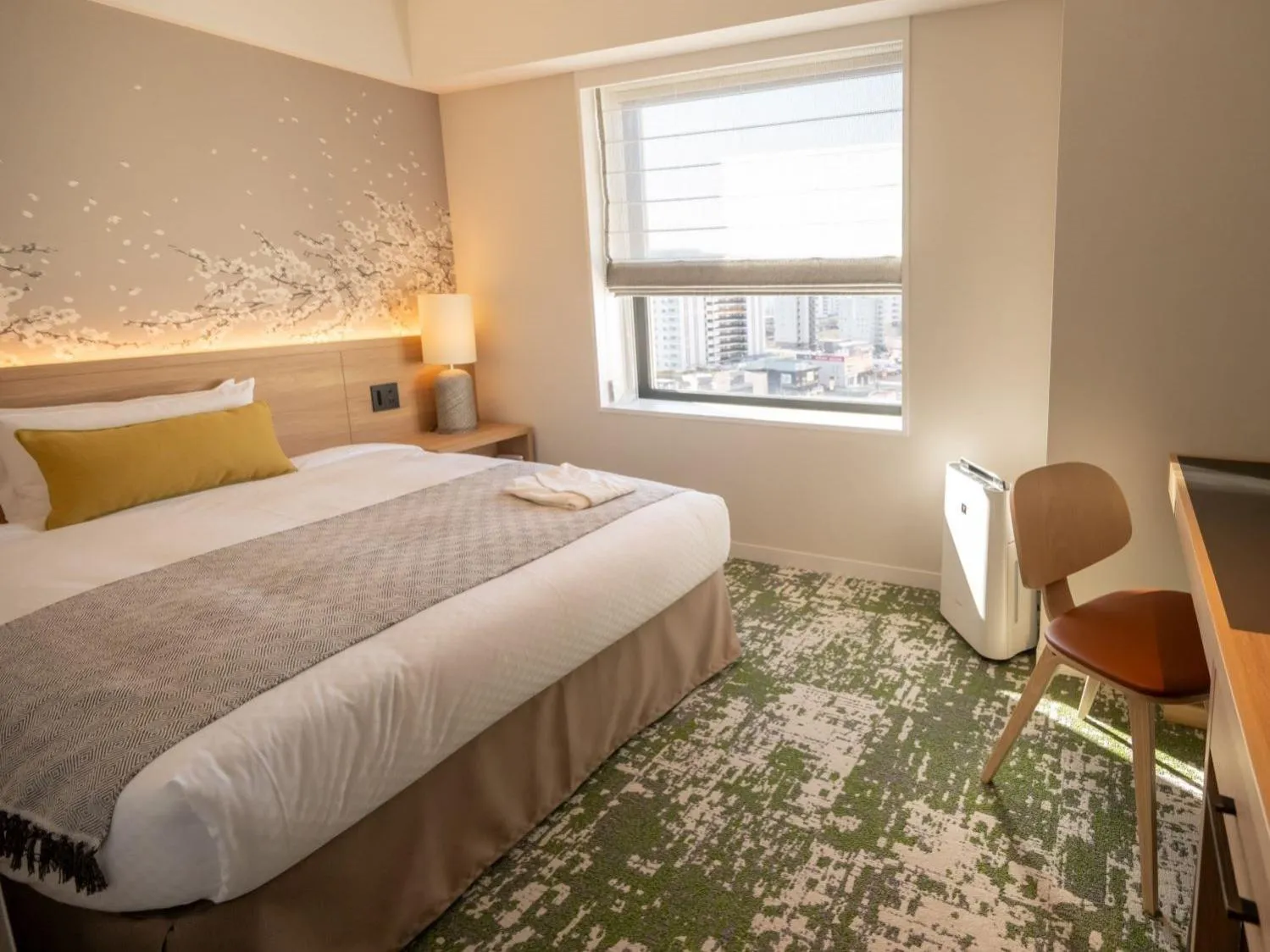 Bed in Hotel Terrace the Garden Mito