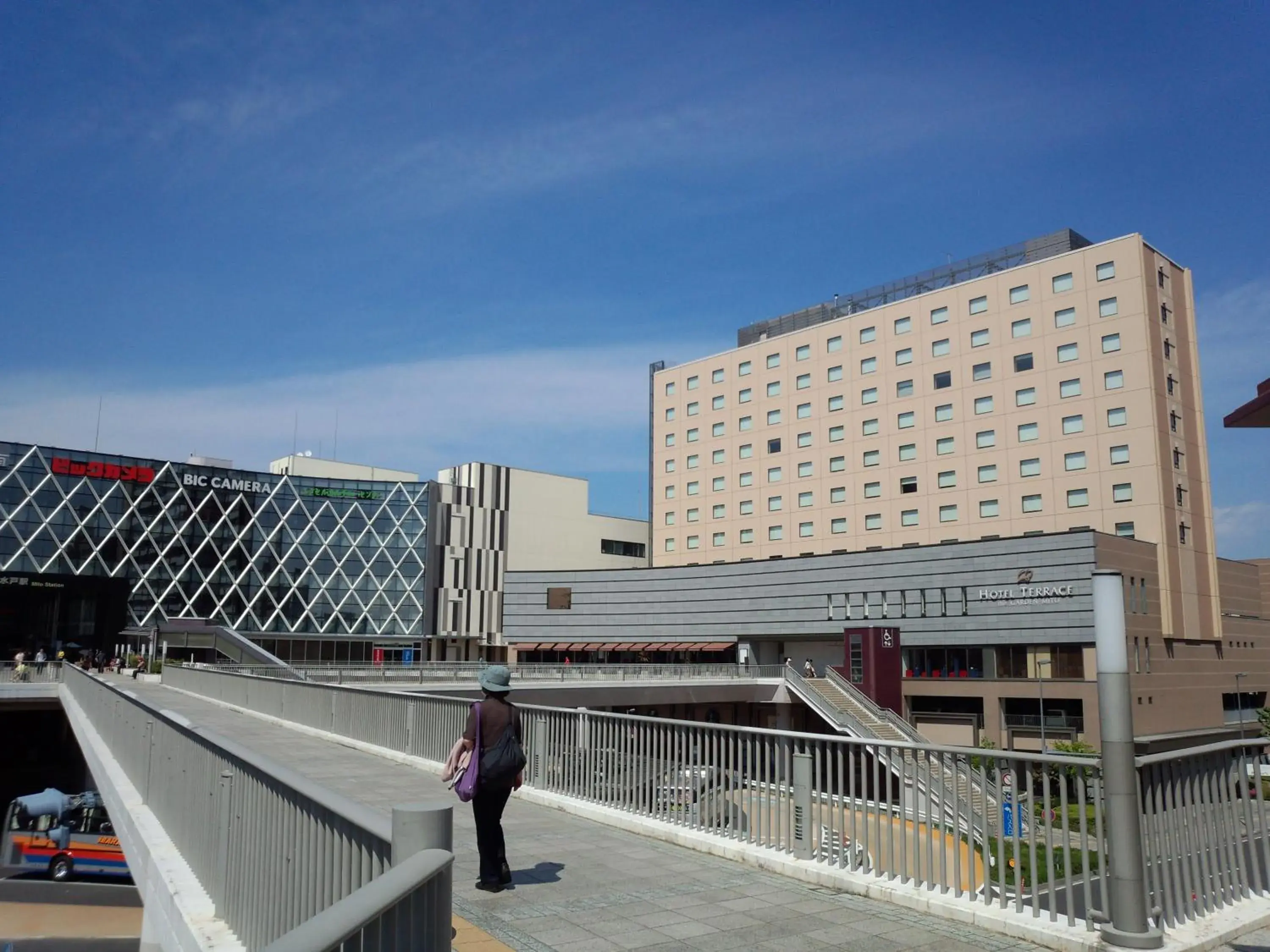Facade/entrance in Hotel Terrace the Garden Mito Facade/entrance in Hotel Terrace the Garden Mito