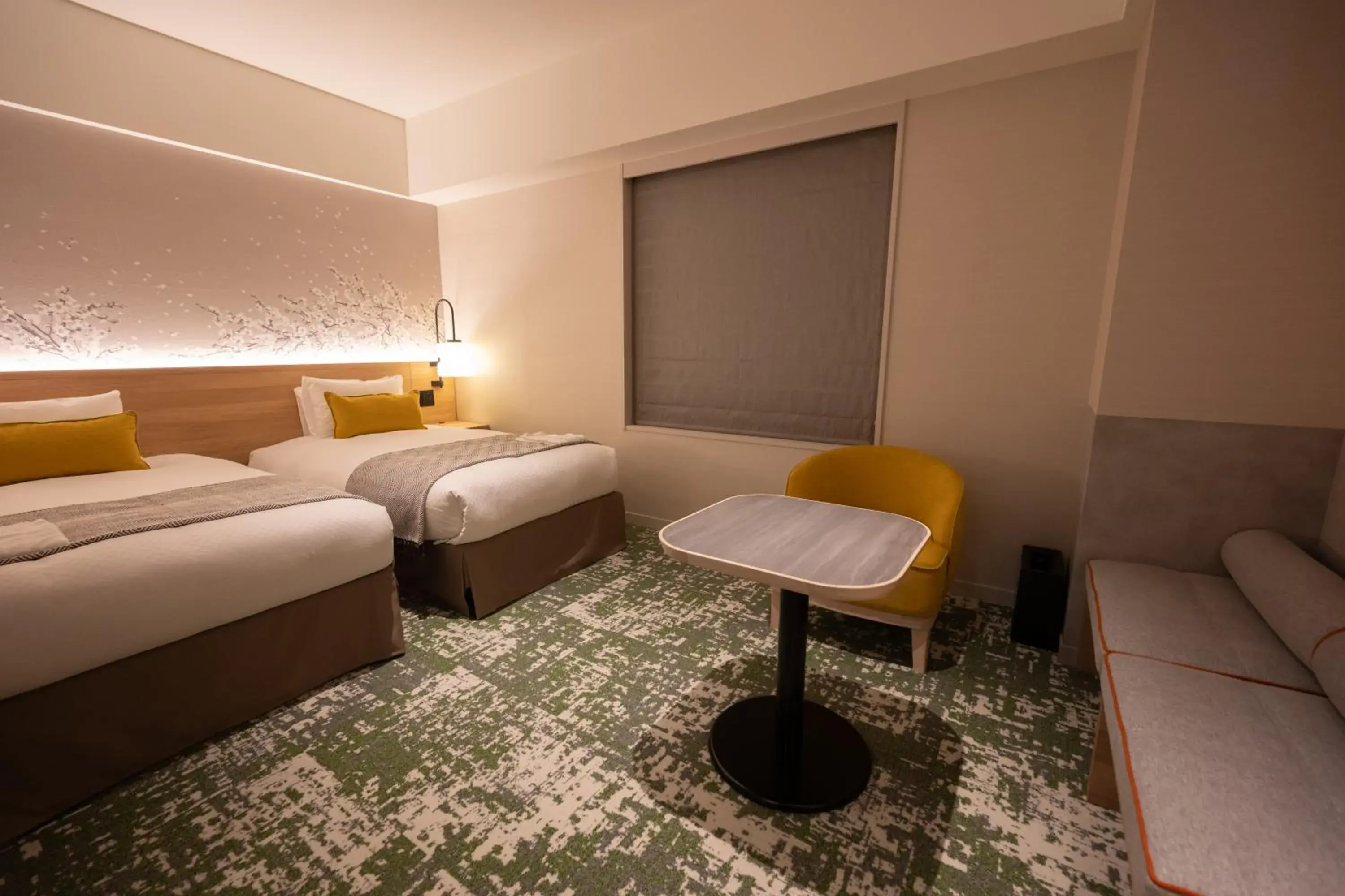 Bed in Hotel Terrace the Garden Mito Bed in Hotel Terrace the Garden Mito