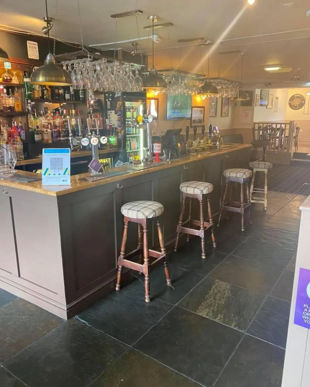 Lounge or bar in The Cricketers Arms