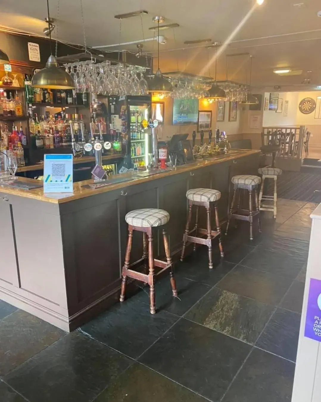 Lounge or bar in The Cricketers Arms Lounge or bar in The Cricketers Arms