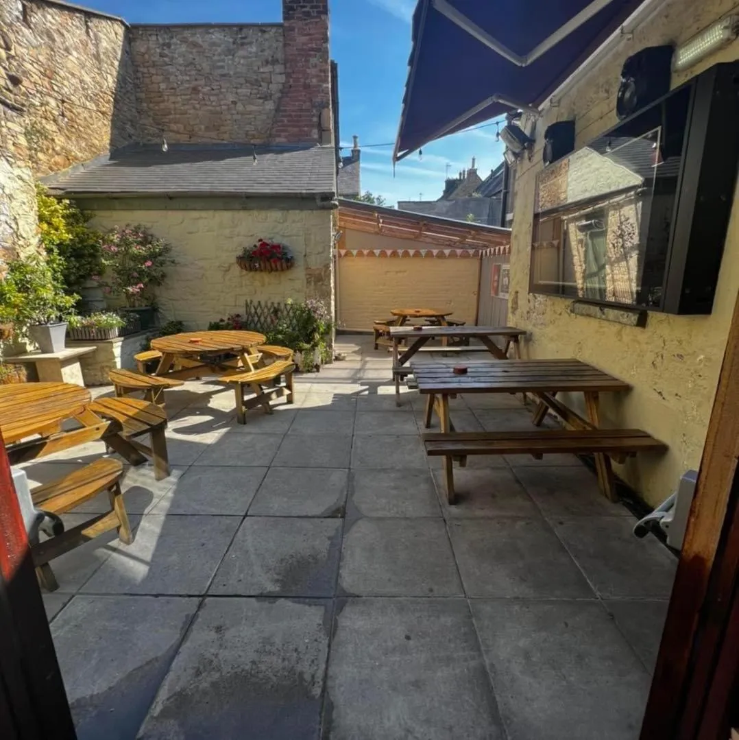 Patio in The Cricketers Arms