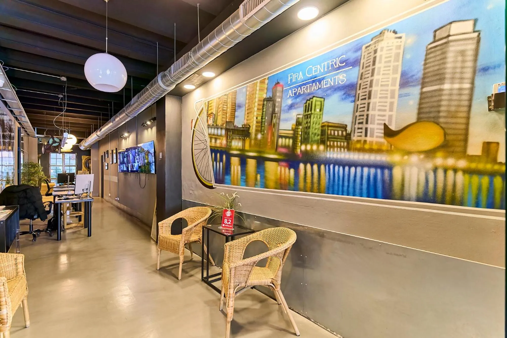 Property building in Fira Apartments by gaiarooms