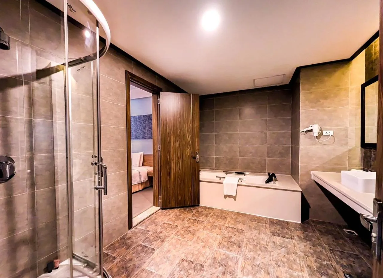 Bathroom in Muong Thanh Grand Xa La Hotel