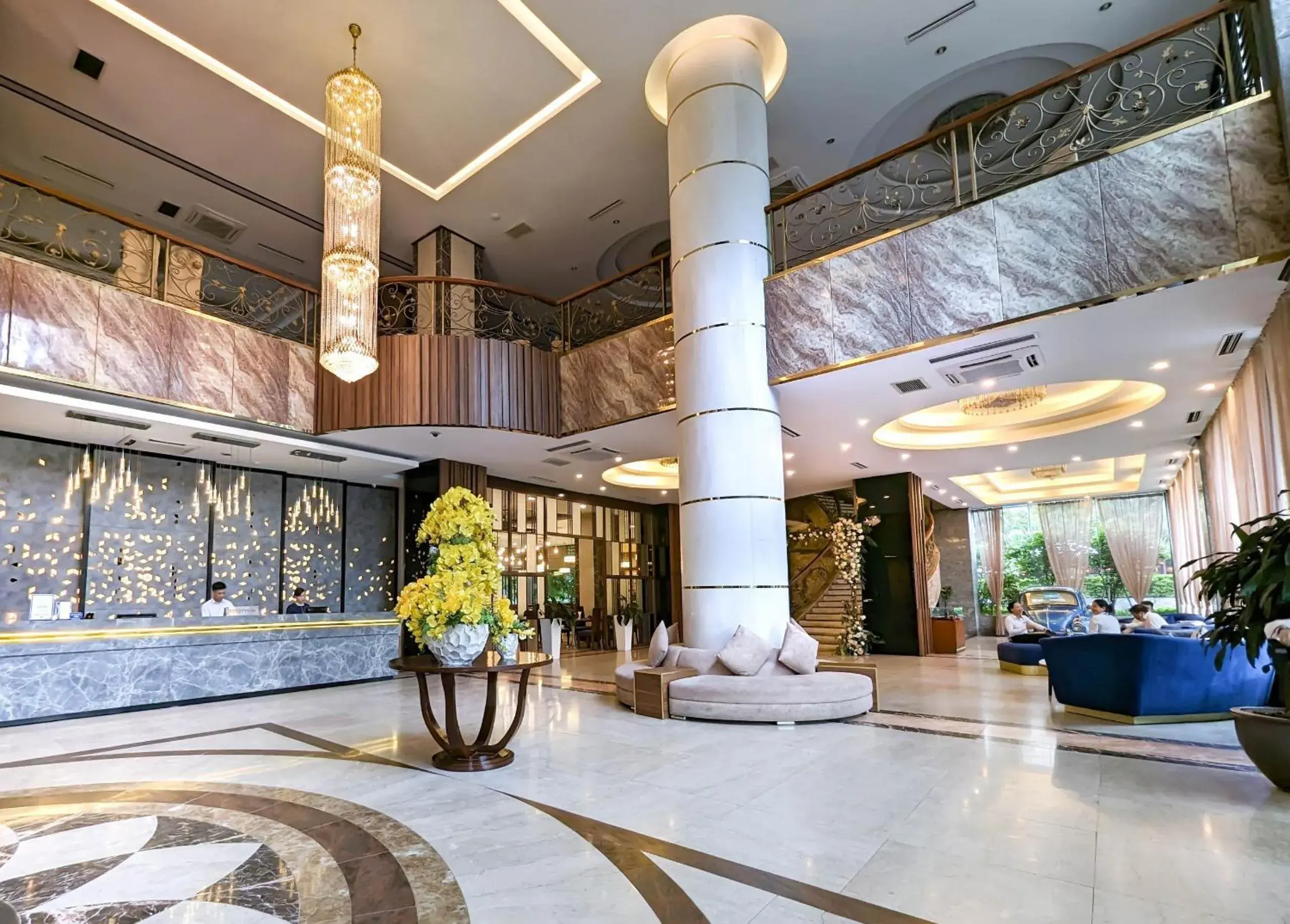 Lobby or reception in Muong Thanh Grand Xa La Hotel Lobby or reception in Muong Thanh Grand Xa La Hotel