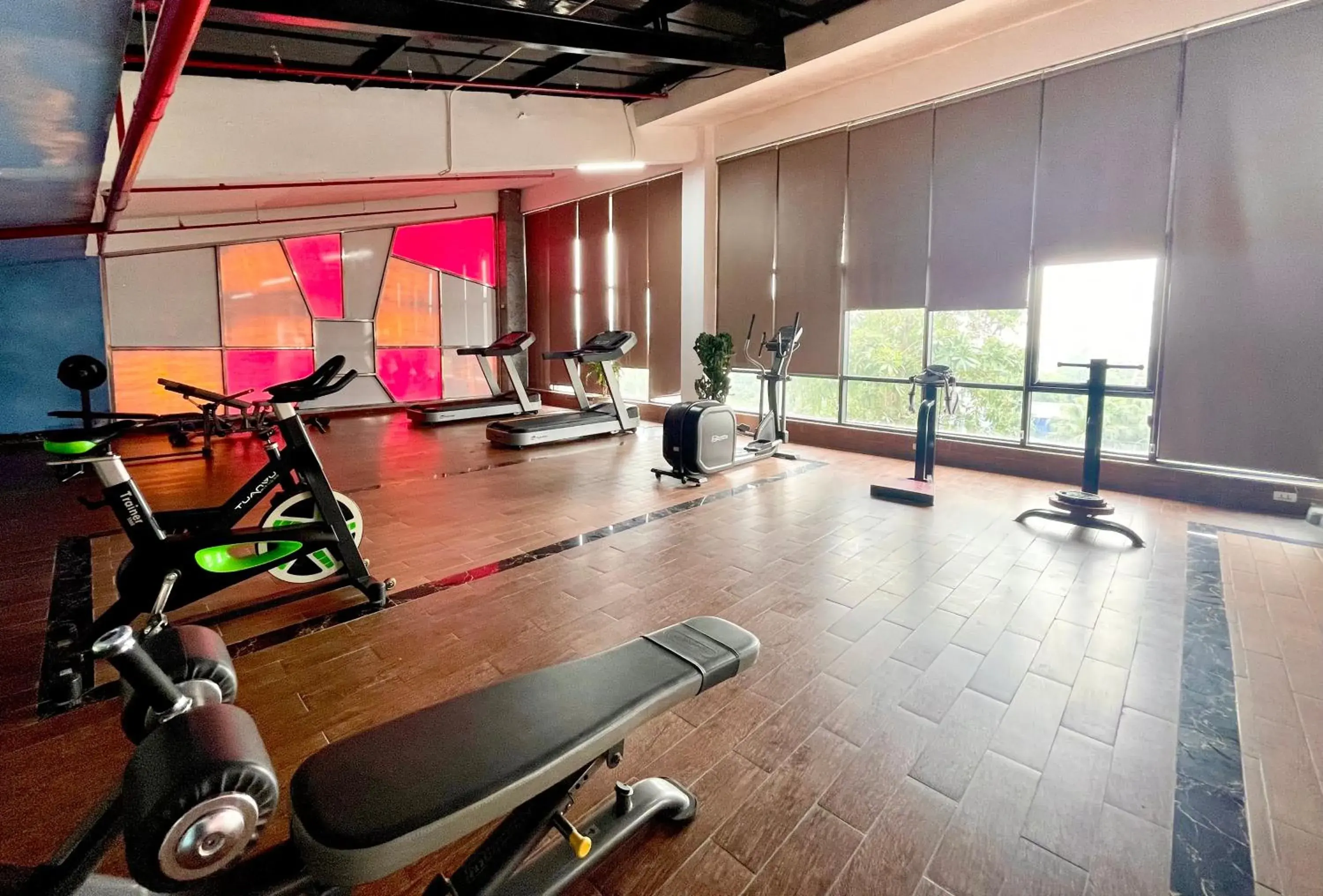 Fitness centre/facilities in Muong Thanh Grand Xa La Hotel Fitness centre/facilities in Muong Thanh Grand Xa La Hotel