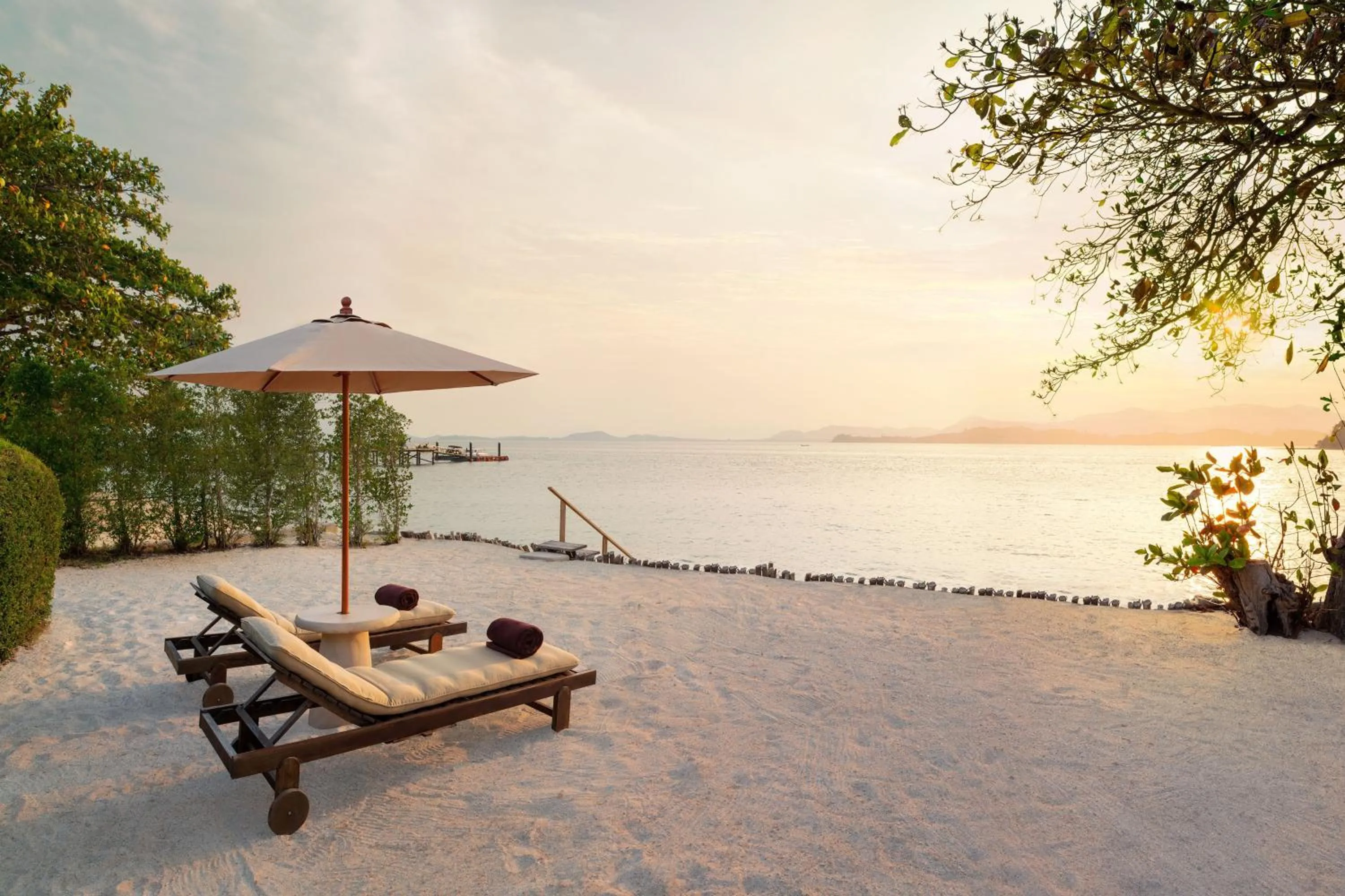 Beach in The Naka Island, a Luxury Collection Resort & Spa, Phuket