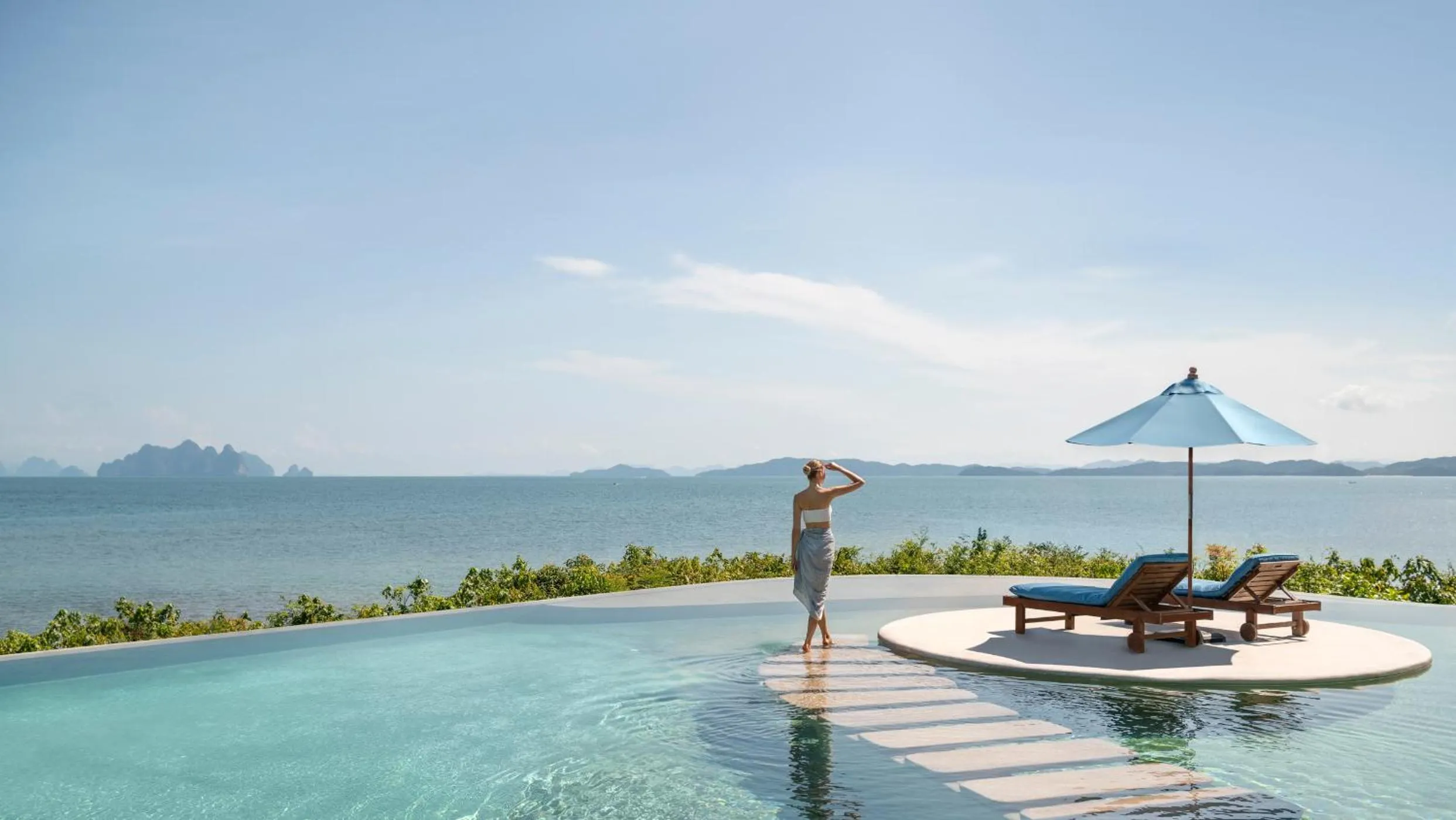 Swimming pool in The Naka Island, a Luxury Collection Resort & Spa, Phuket