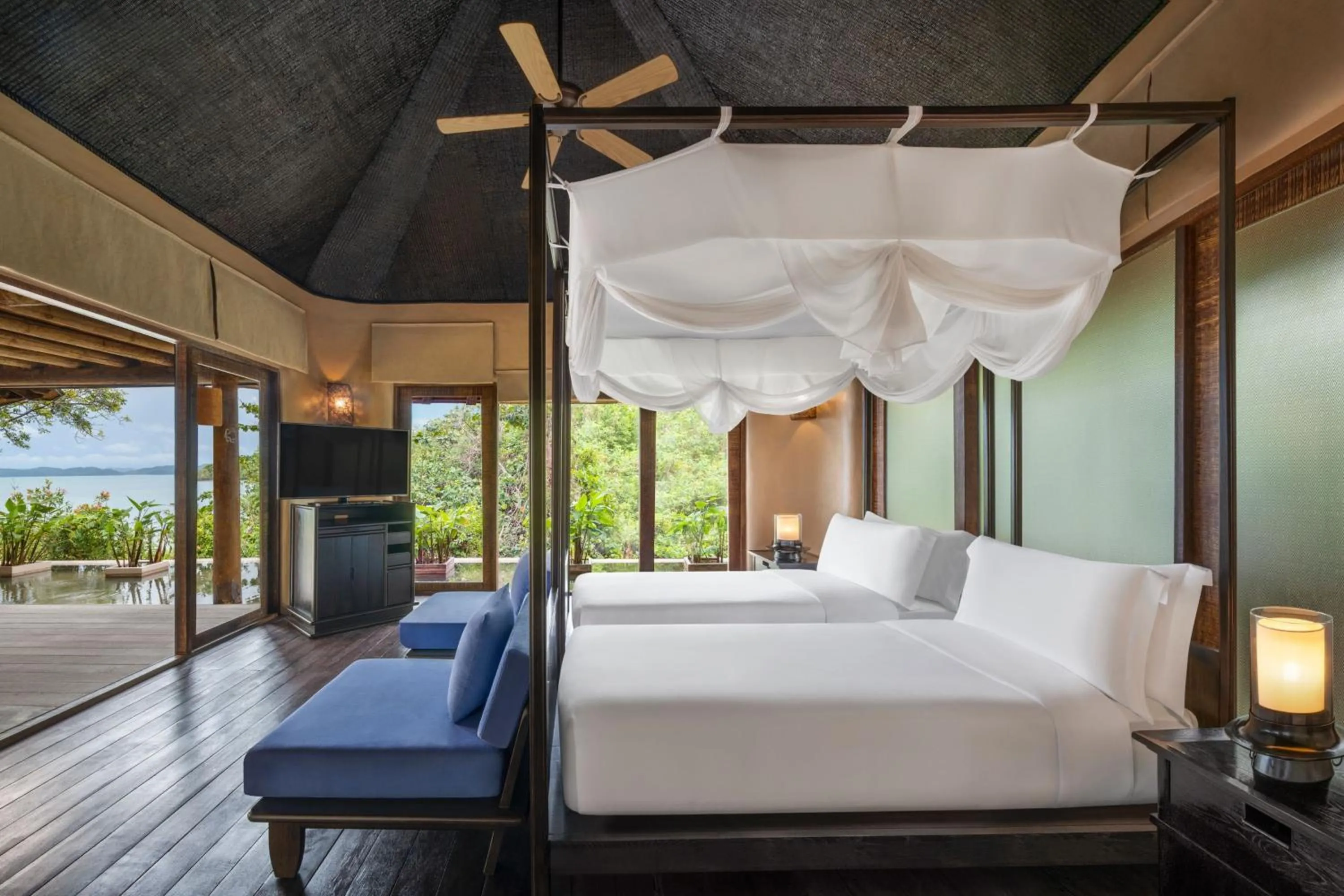 Bedroom, Bed in The Naka Island, a Luxury Collection Resort & Spa, Phuket