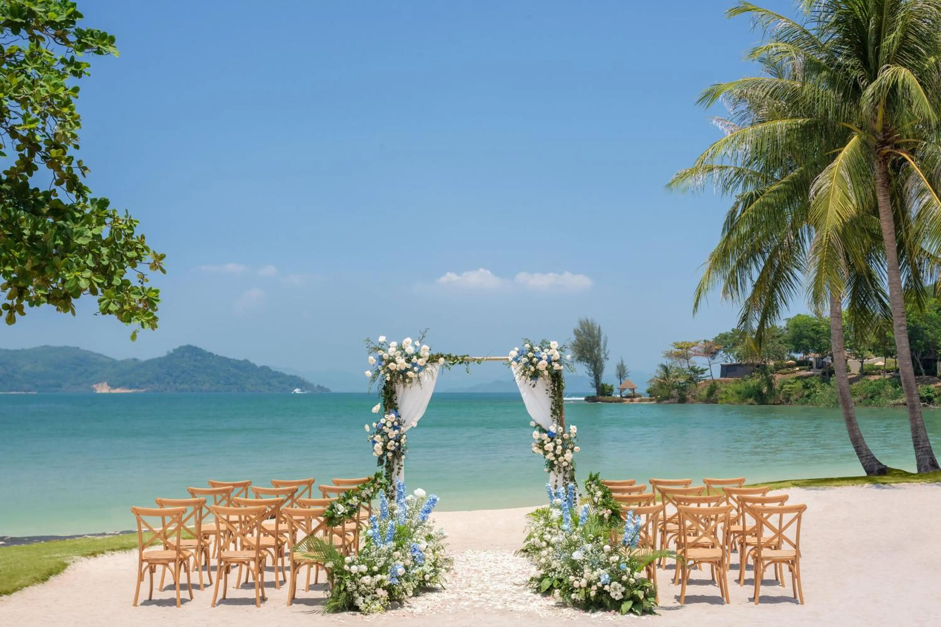 Beach in The Naka Island, a Luxury Collection Resort & Spa, Phuket
