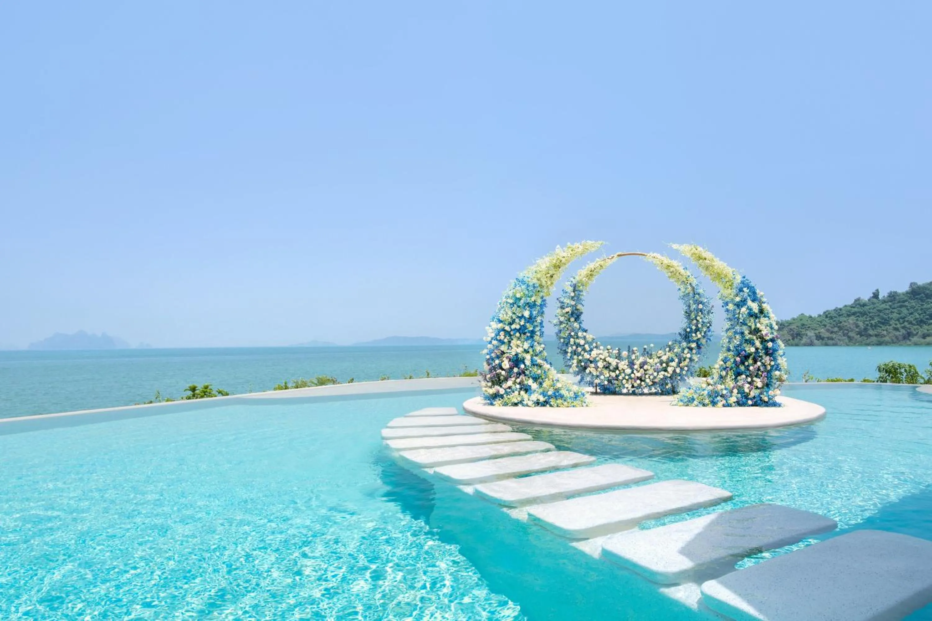 Swimming pool in The Naka Island, a Luxury Collection Resort & Spa, Phuket