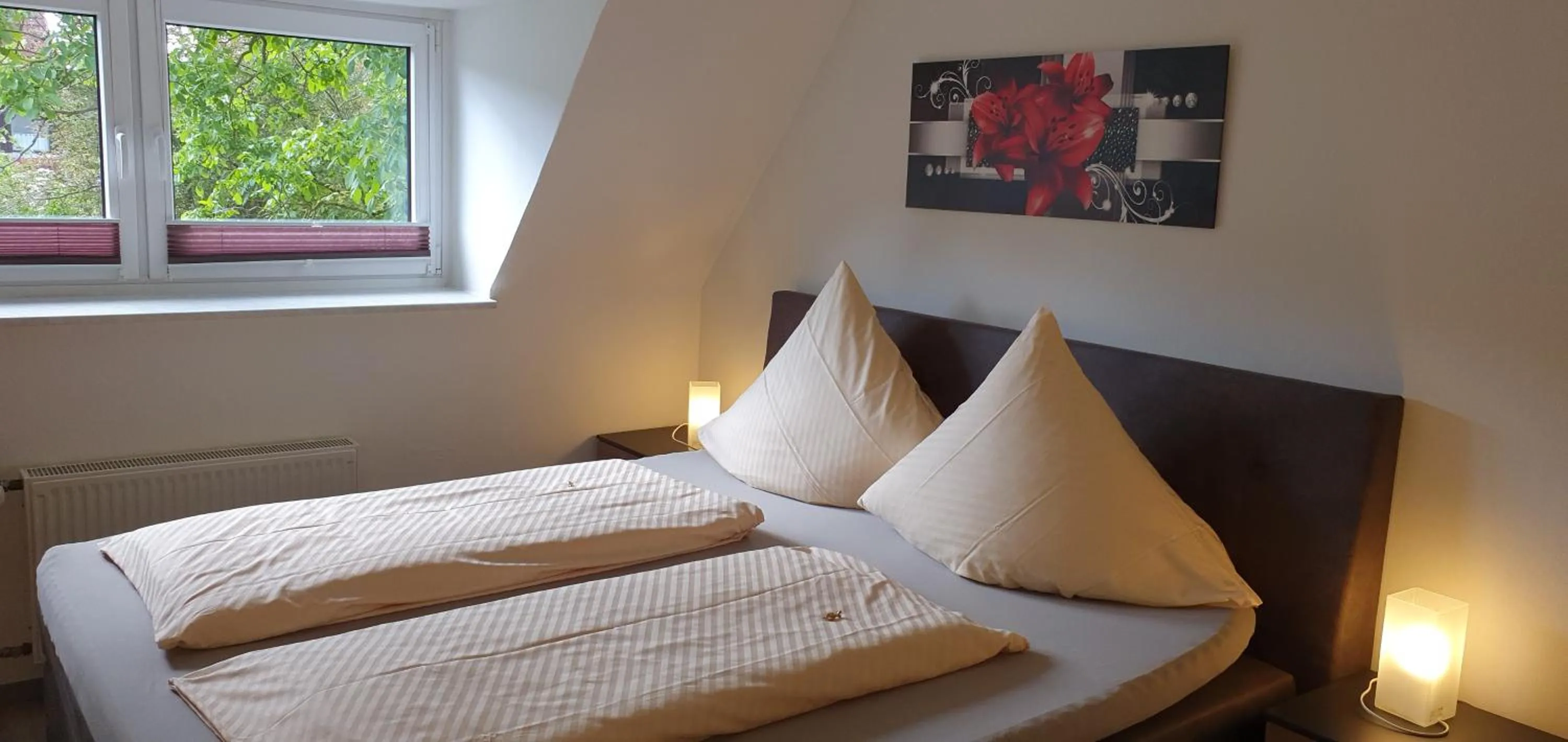 Bed in Hotel Pension Haus Irene