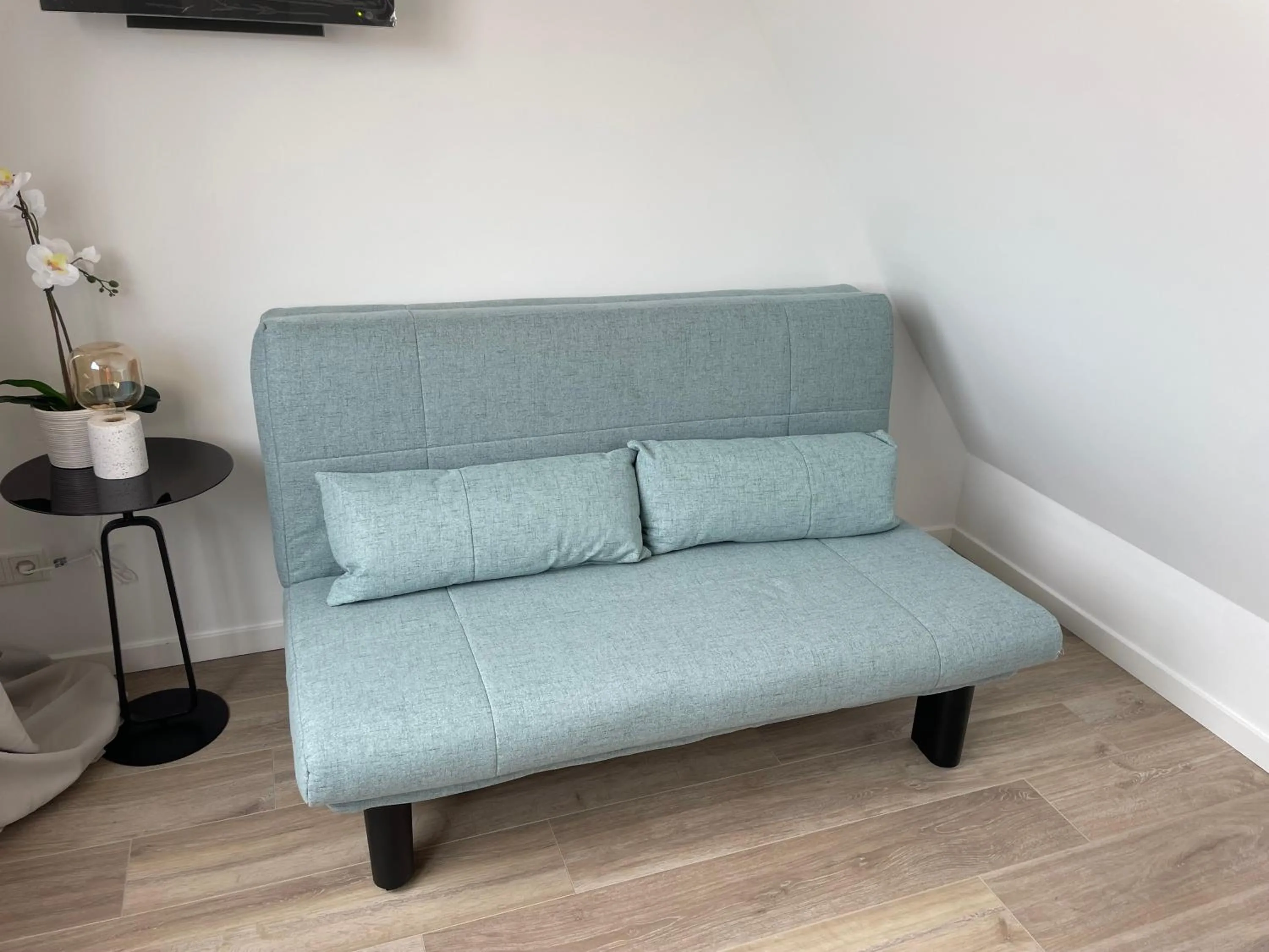 Bedroom in The Roosevelt Apartments