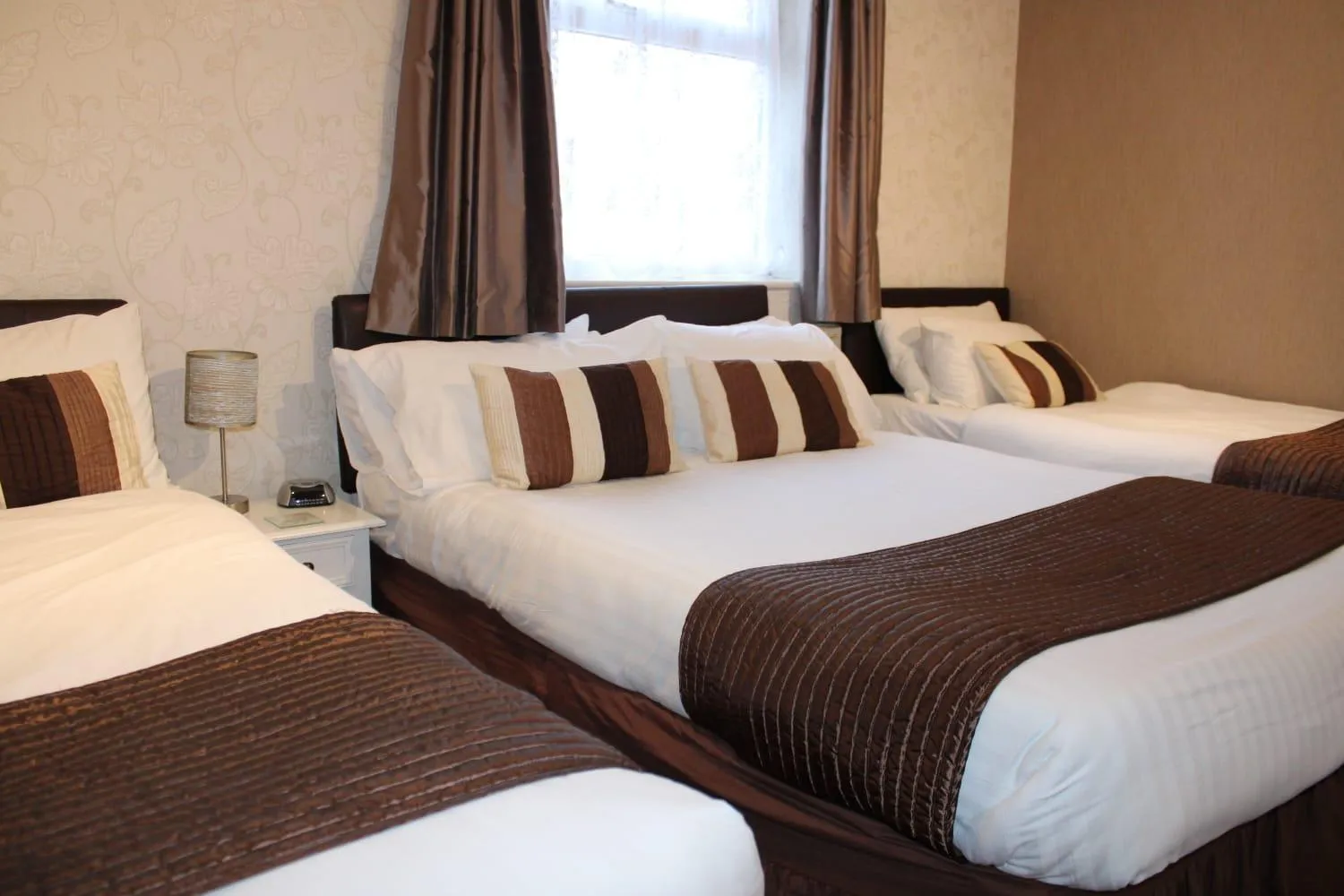 Bed in Mardonia Hotel