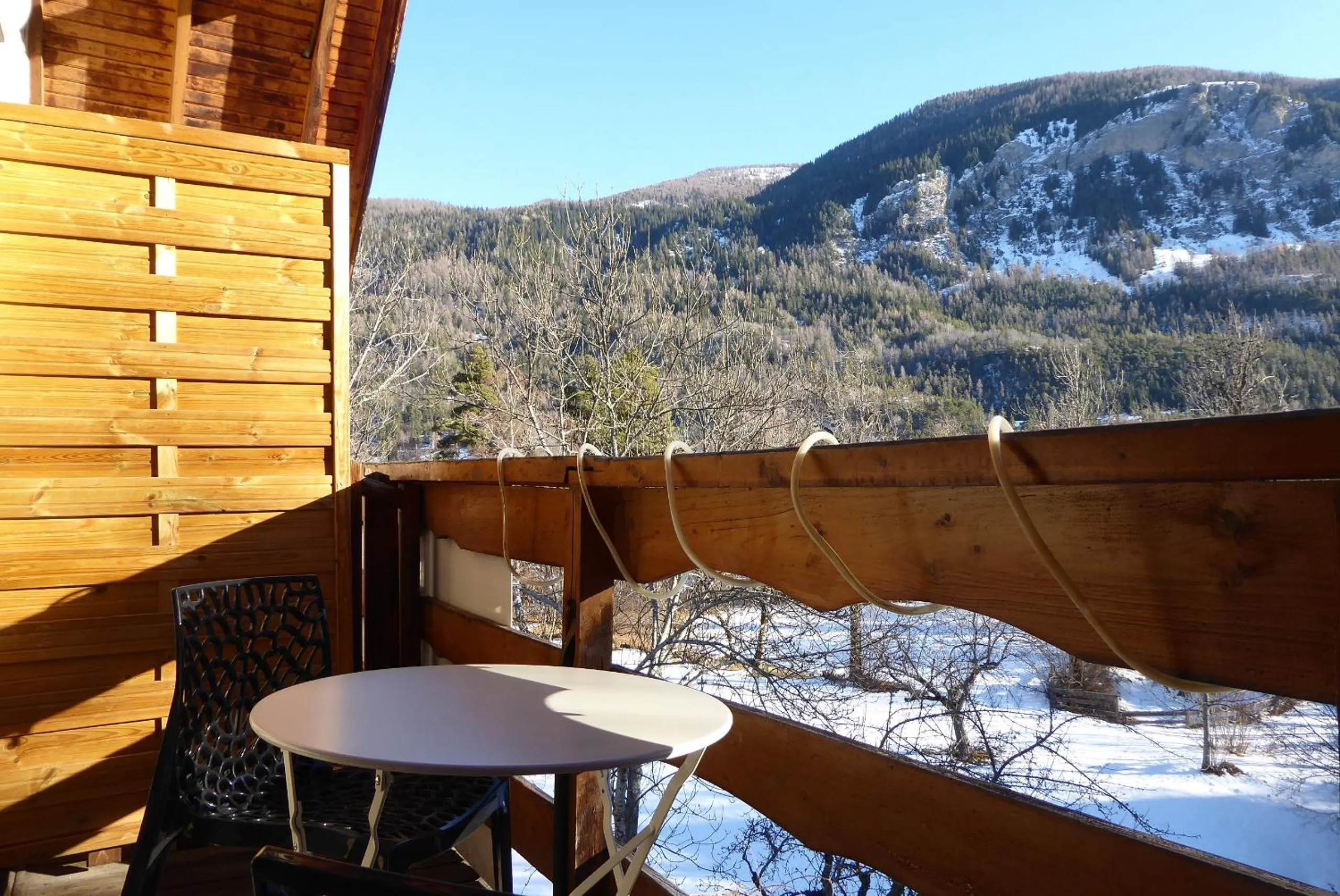 Mountain view in Hôtel Le Martagon