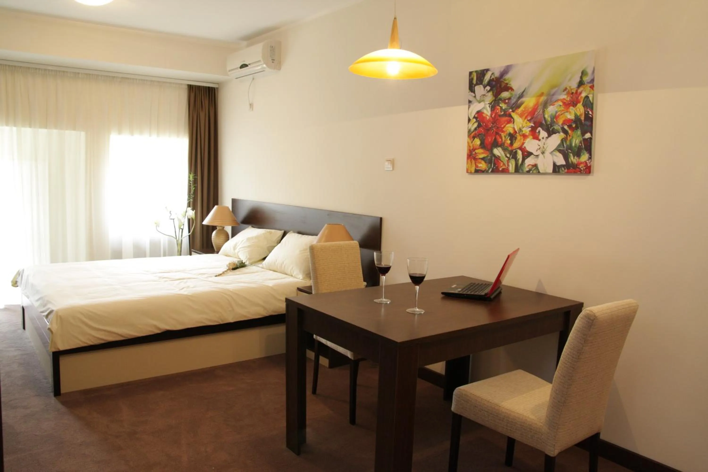 Bed in Hotel Royal Spa