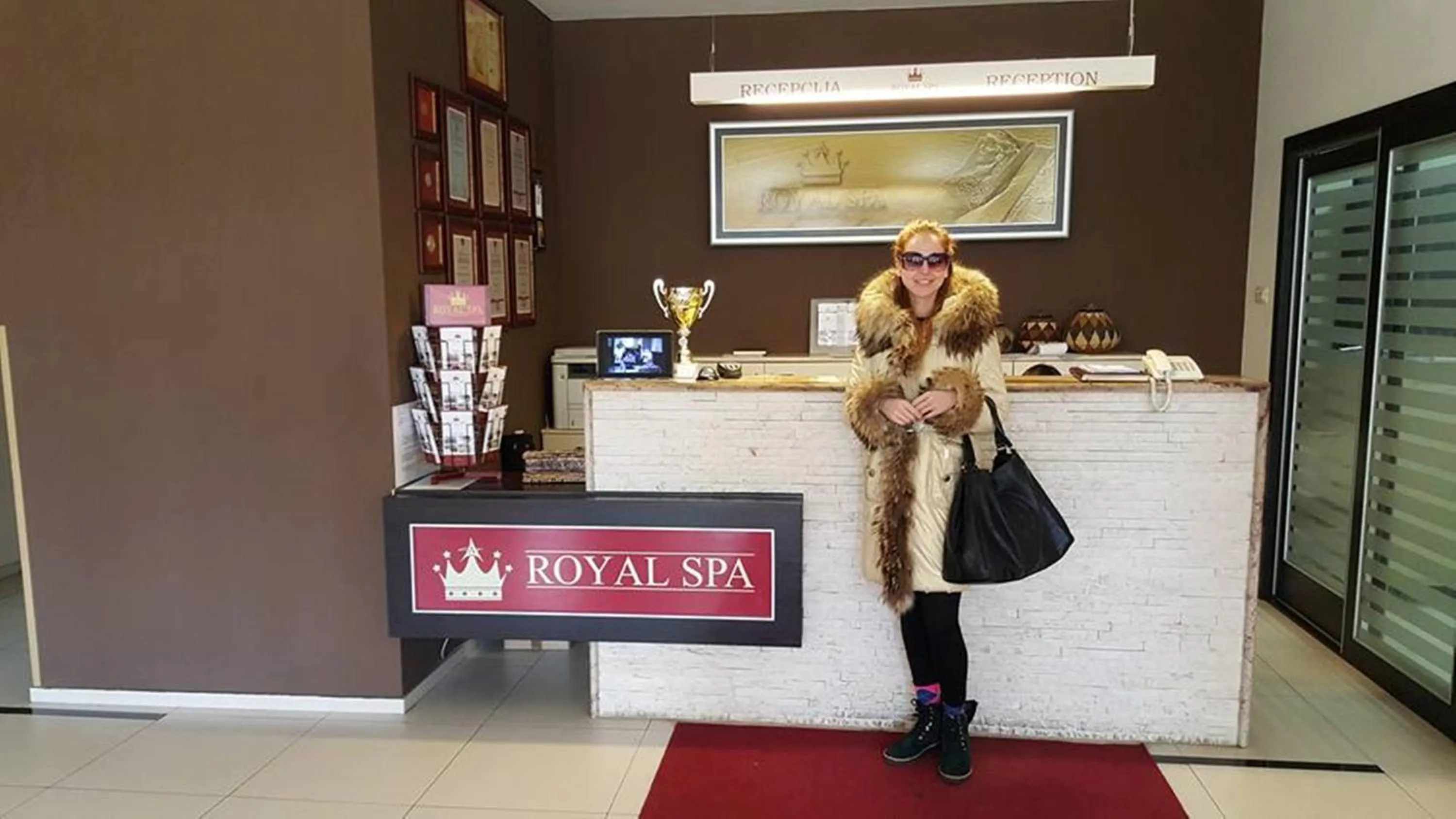 Property logo or sign in Hotel Royal Spa