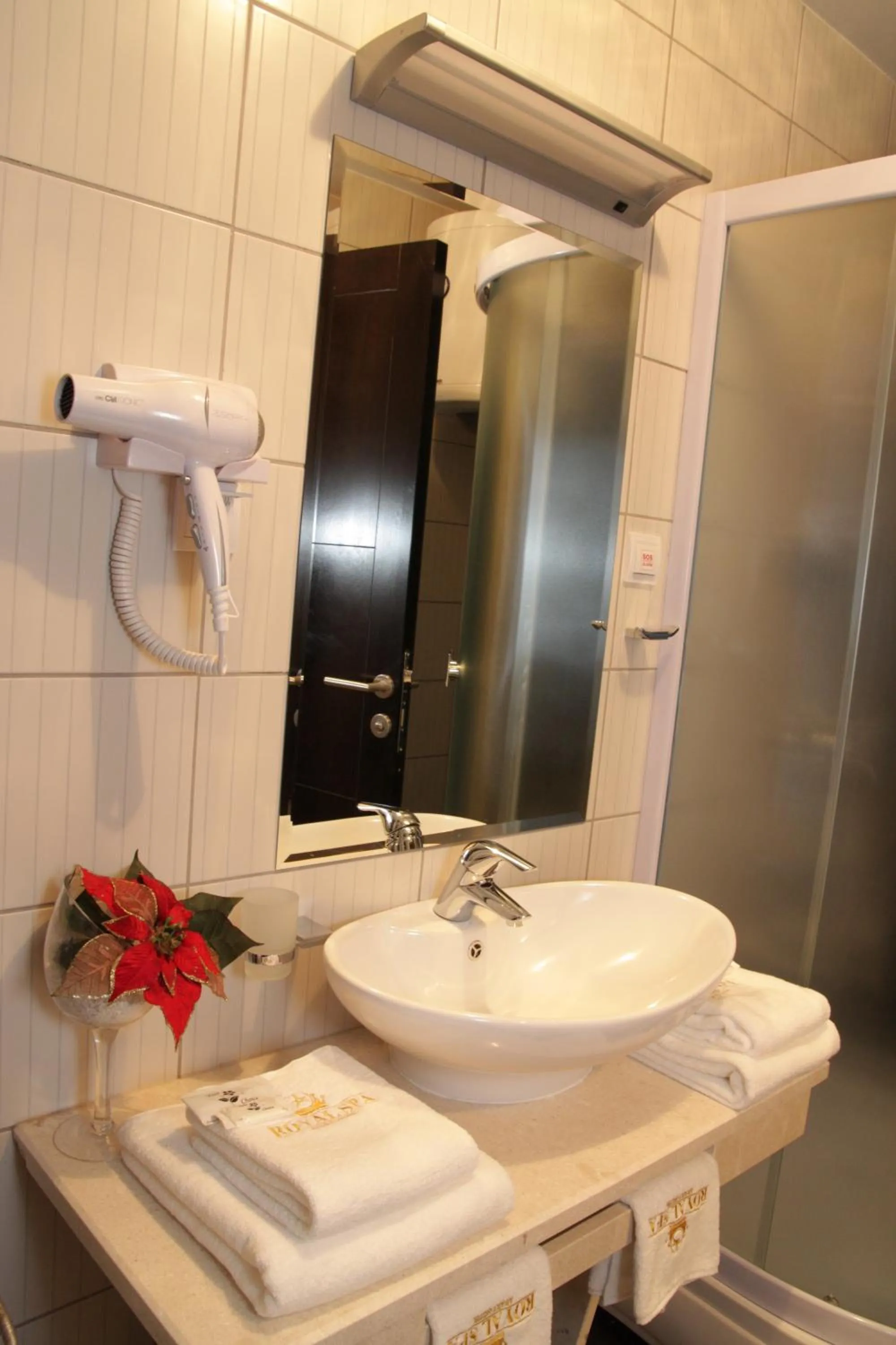 Shower in Hotel Royal Spa