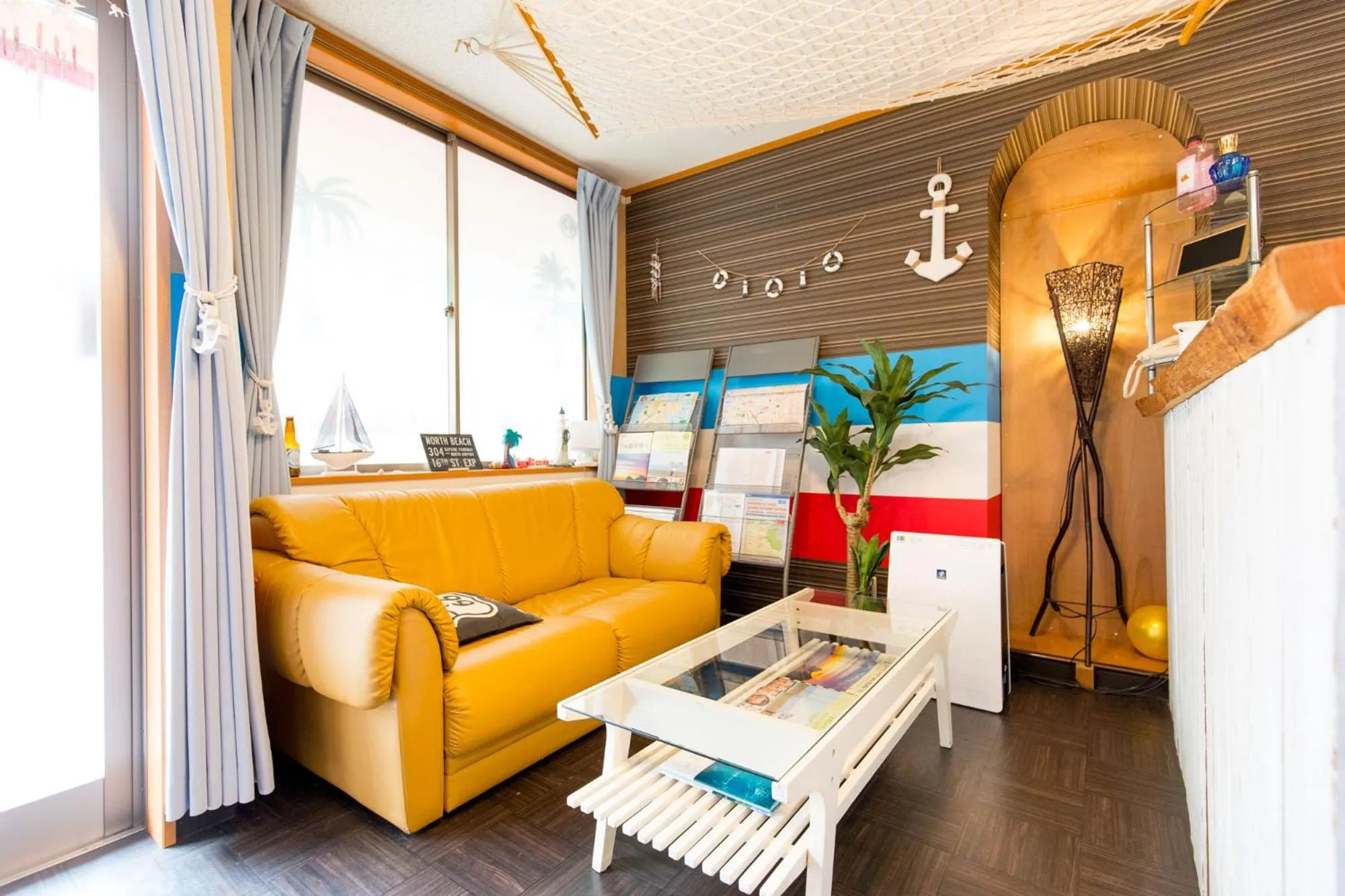 Lobby or reception in Seaside Pension Petit Shirahama